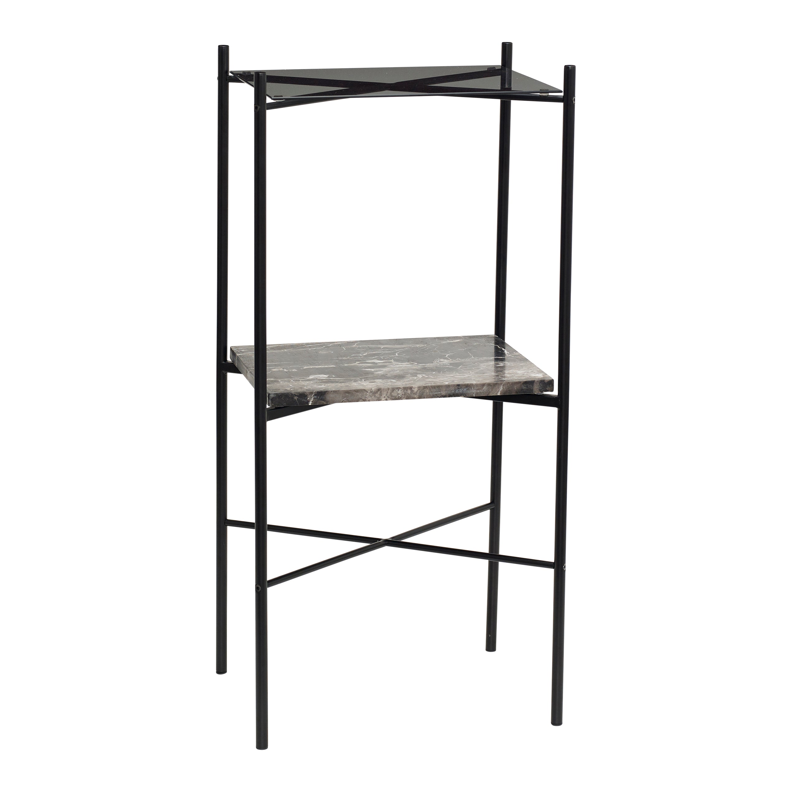 Niche console table black - 43x33xh90cm