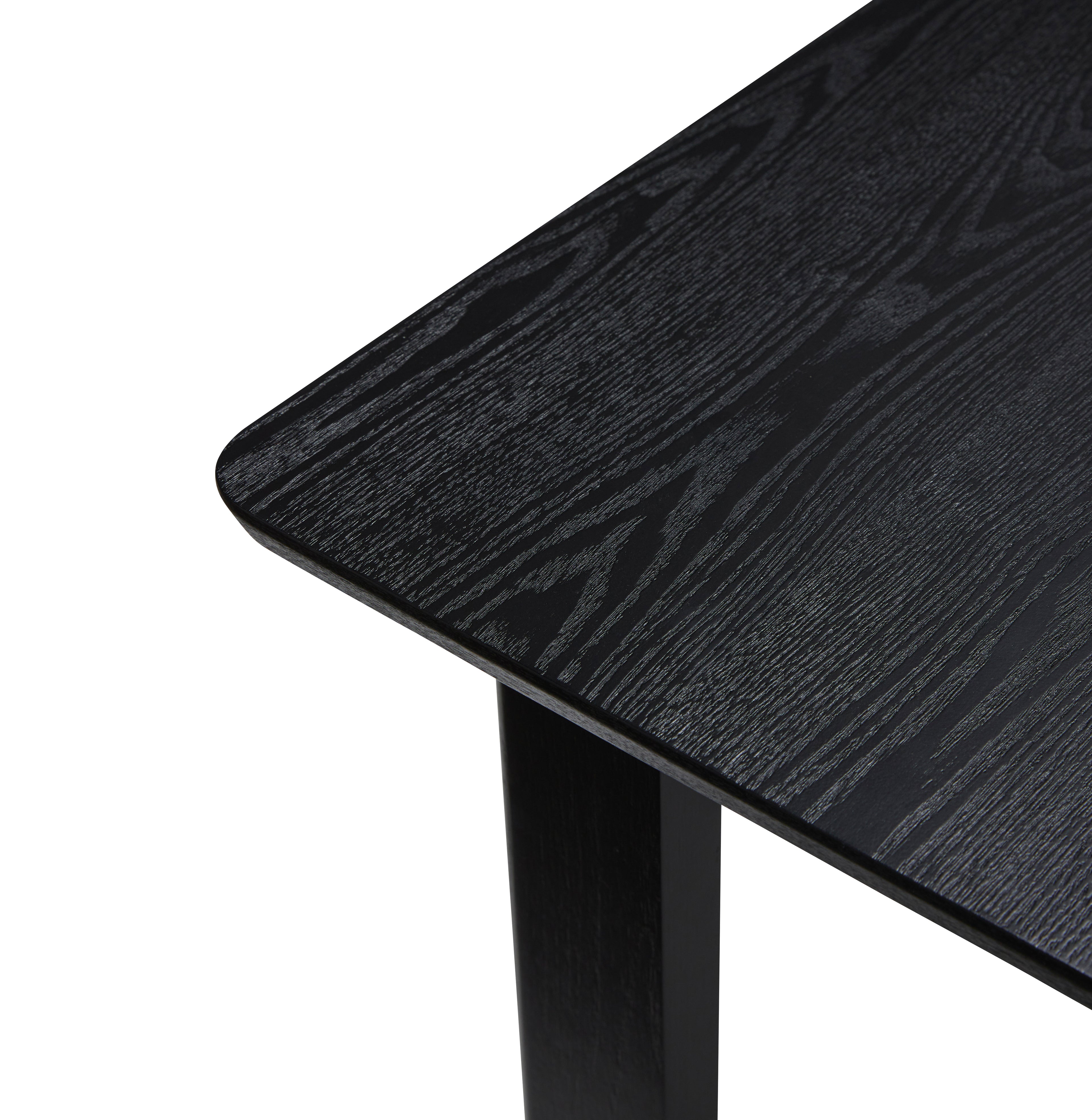 DAPPER DINDERBORD Square Black - 195x95xH75cm