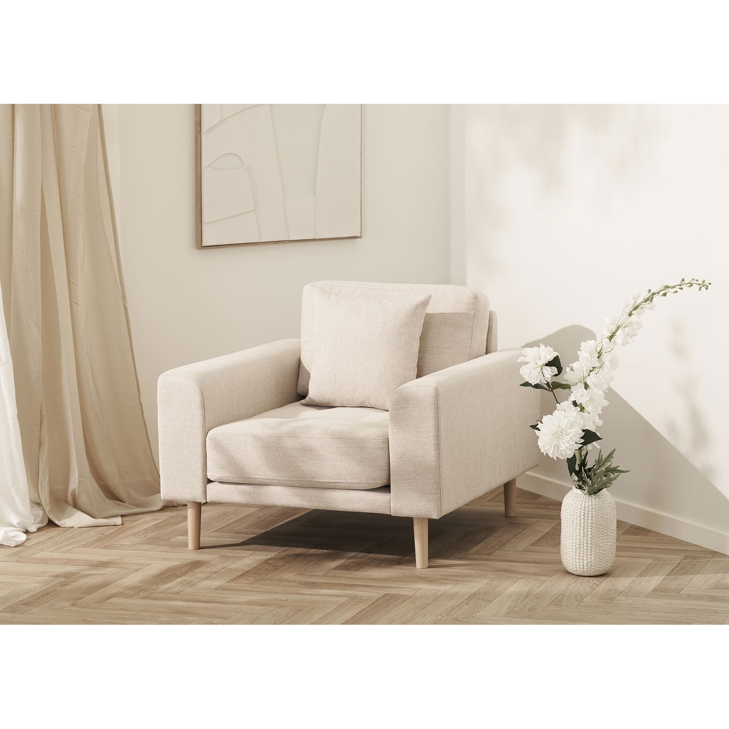 Lido lounge chair - lounge chair, sand, HN1050