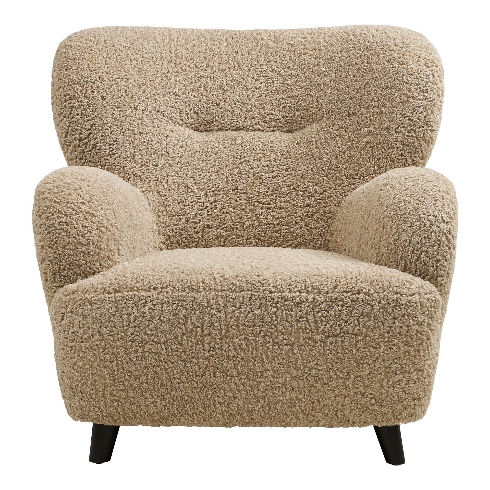 Lunaro Lounge chair - lounge chair, light brown, HN1265