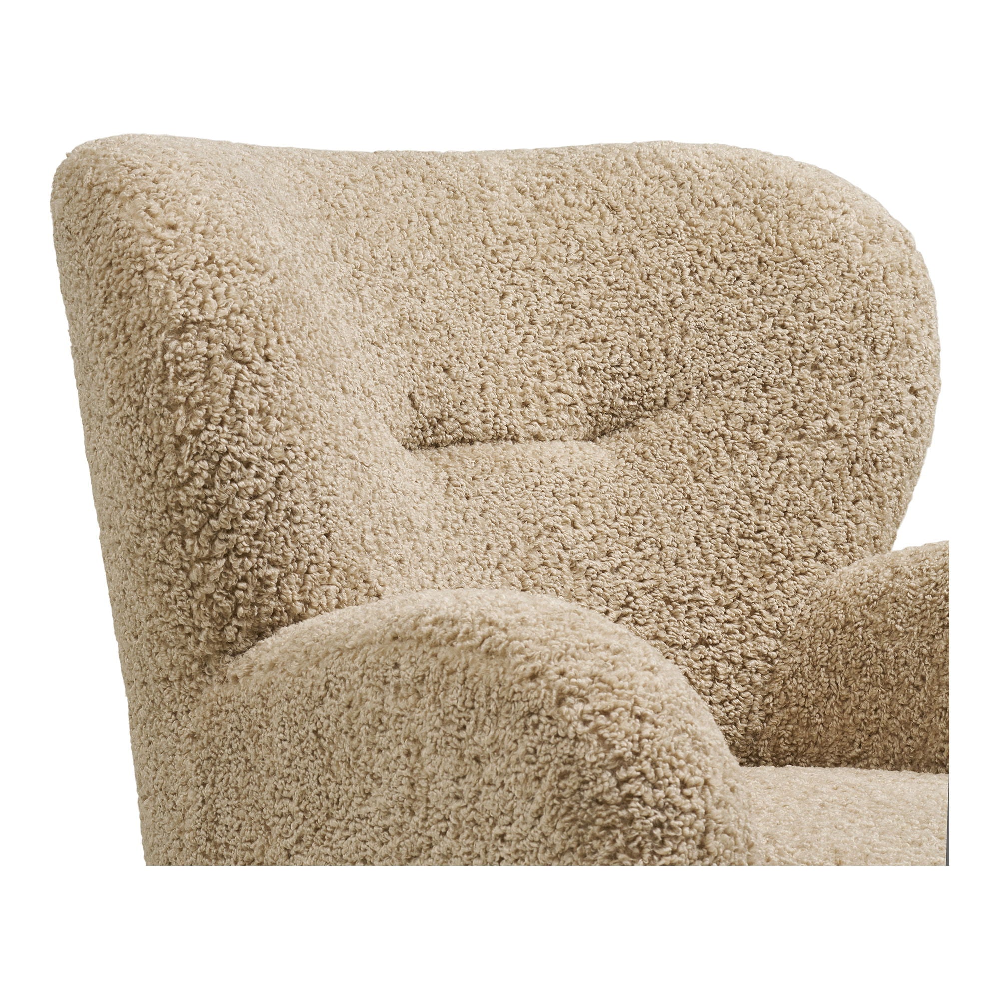 Lunaro Lounge chair - lounge chair, light brown, HN1265