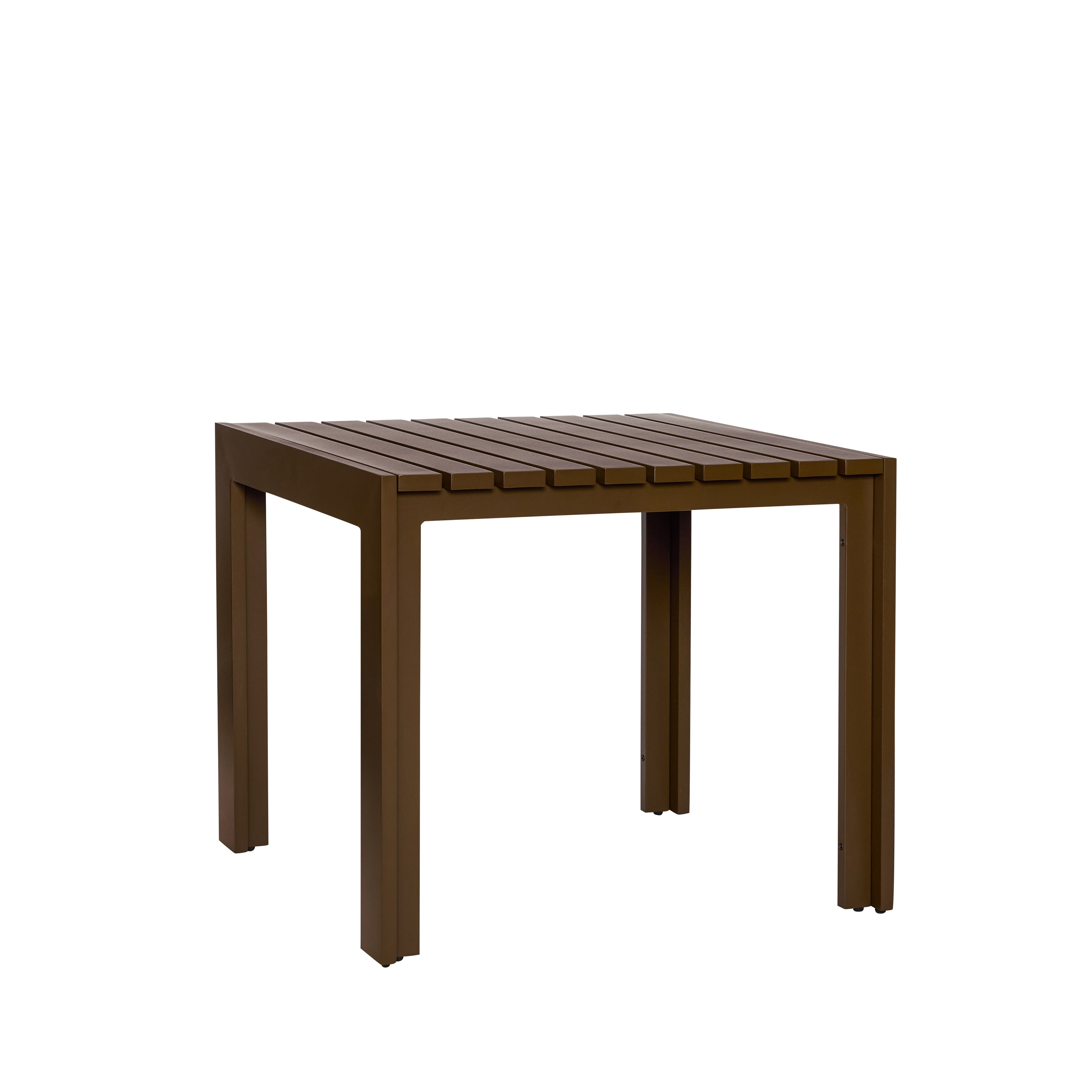 Haus Dining Table Small Brown - 80x80xh76cm