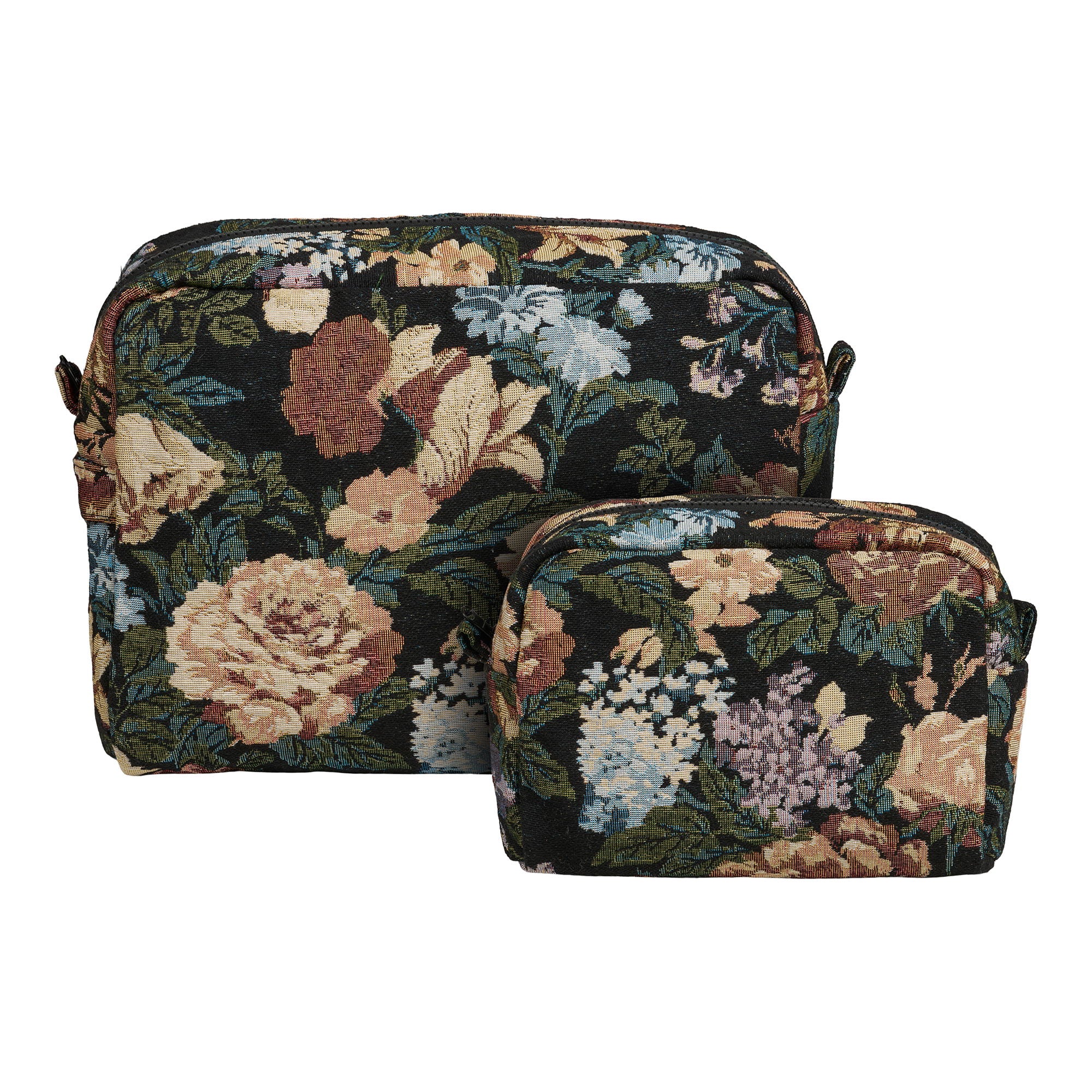 Zoe toilet bag - toilet bag, black mix set of 2