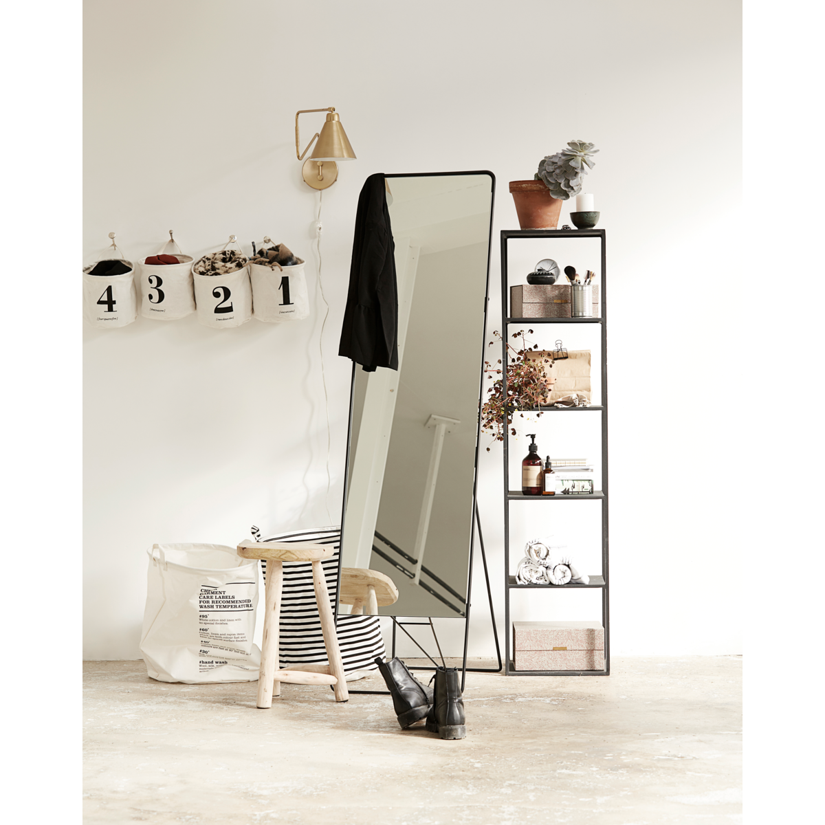 Wall lamp, HDGame, brass