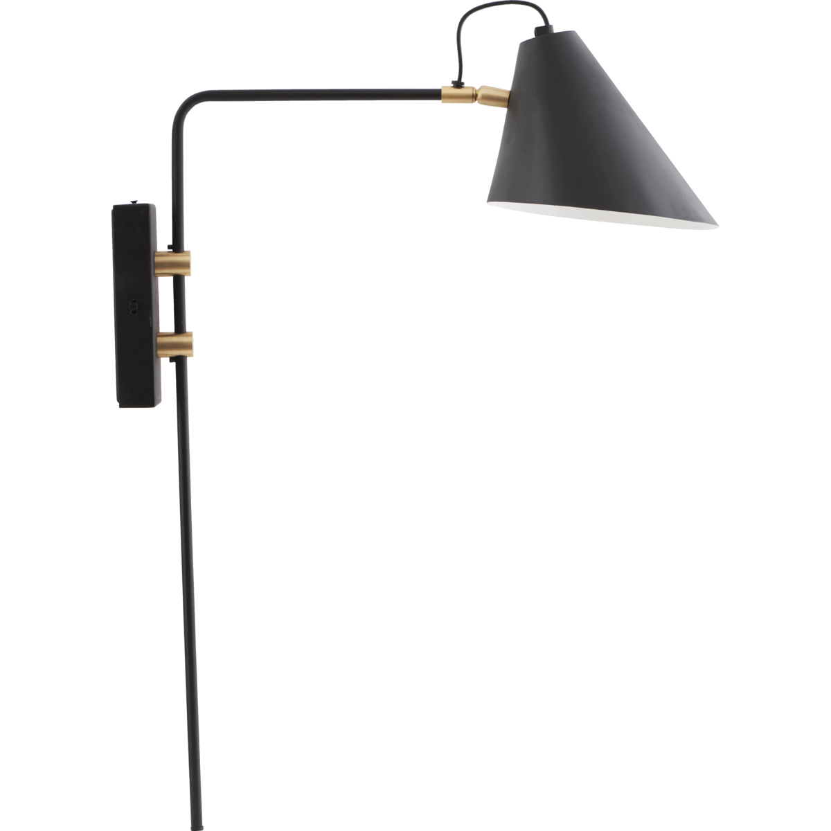 Wall lamp, HDClub, black