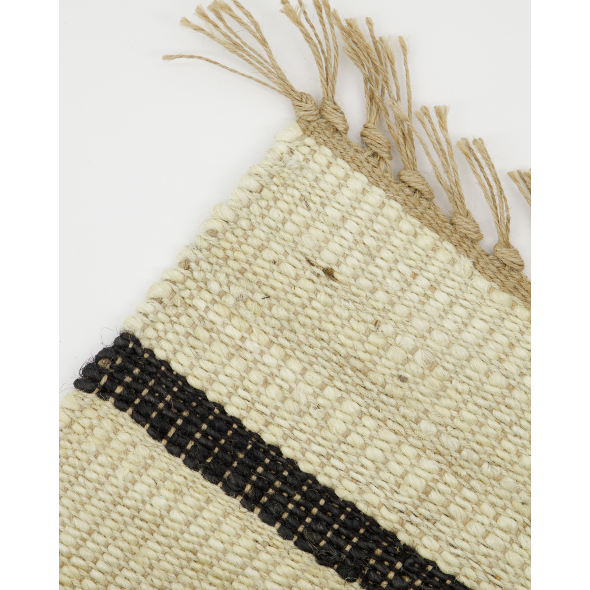 Blanket, hdsima, black; natural