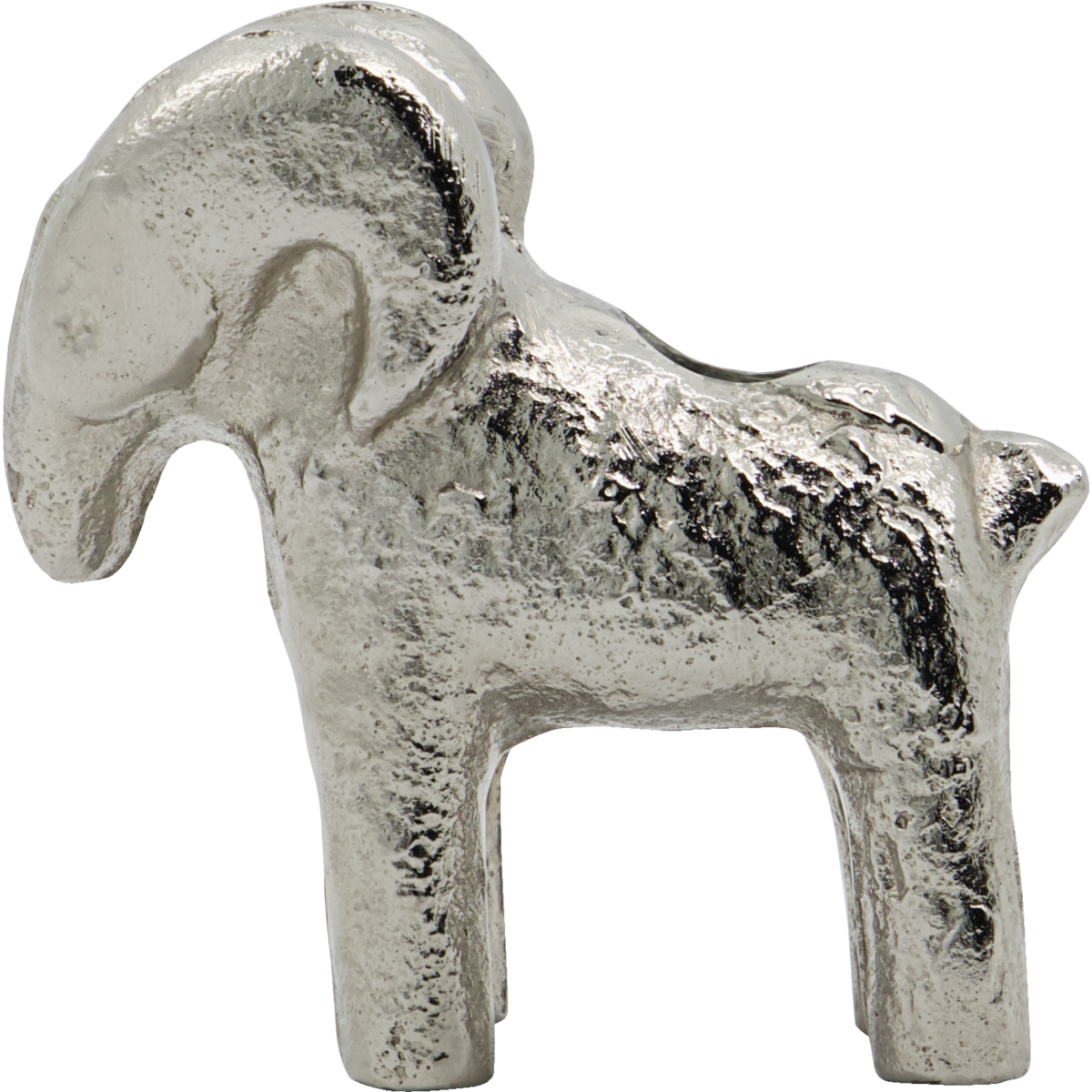 Candlestick, HDRam, Antique silver