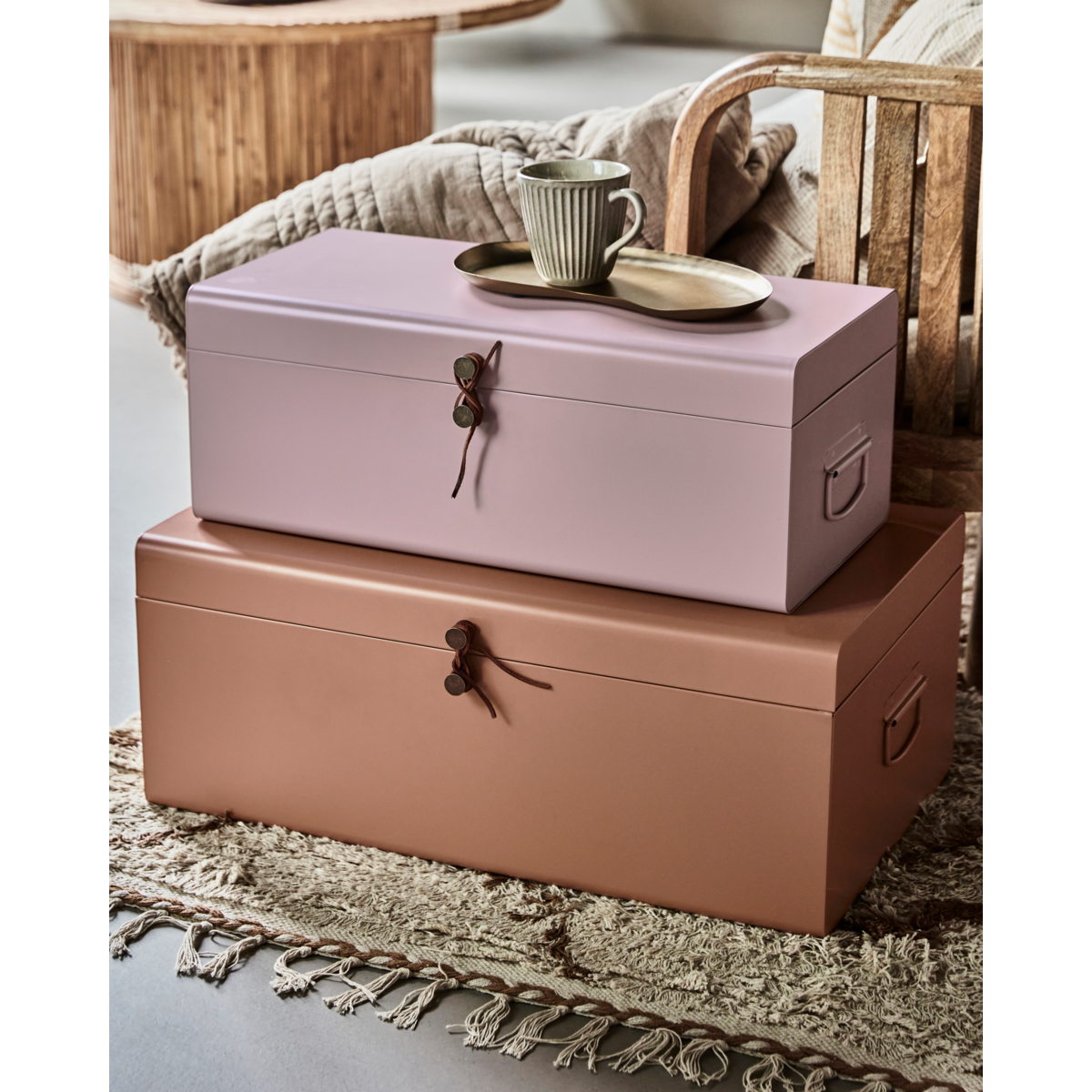 Storage, Hdmetal, beige; pink