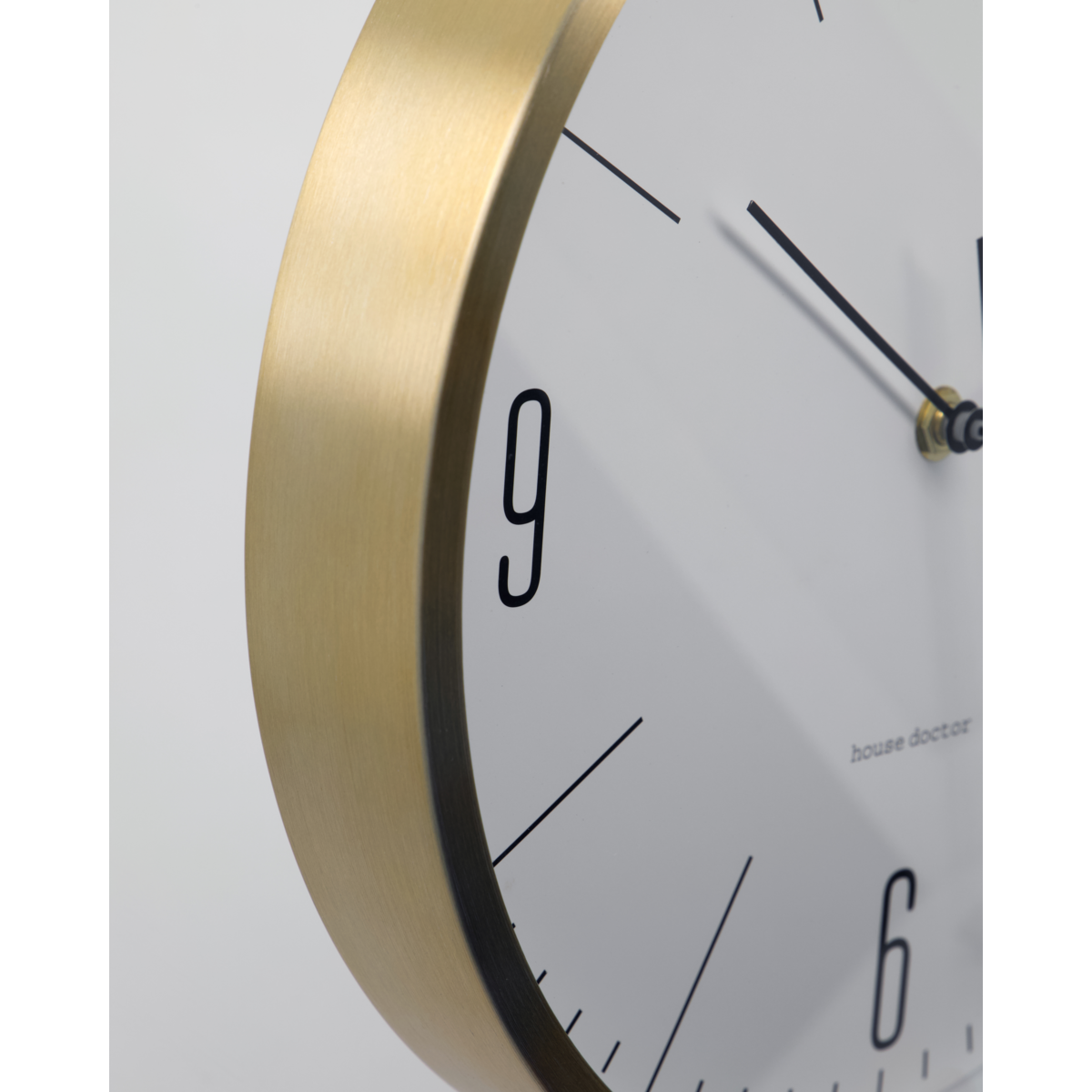 Wall clock, hdhour, golden