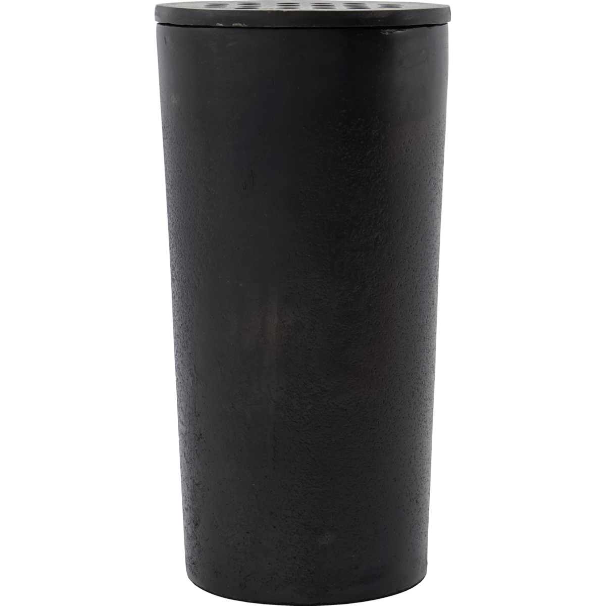 Vase, hdflow, browned brass