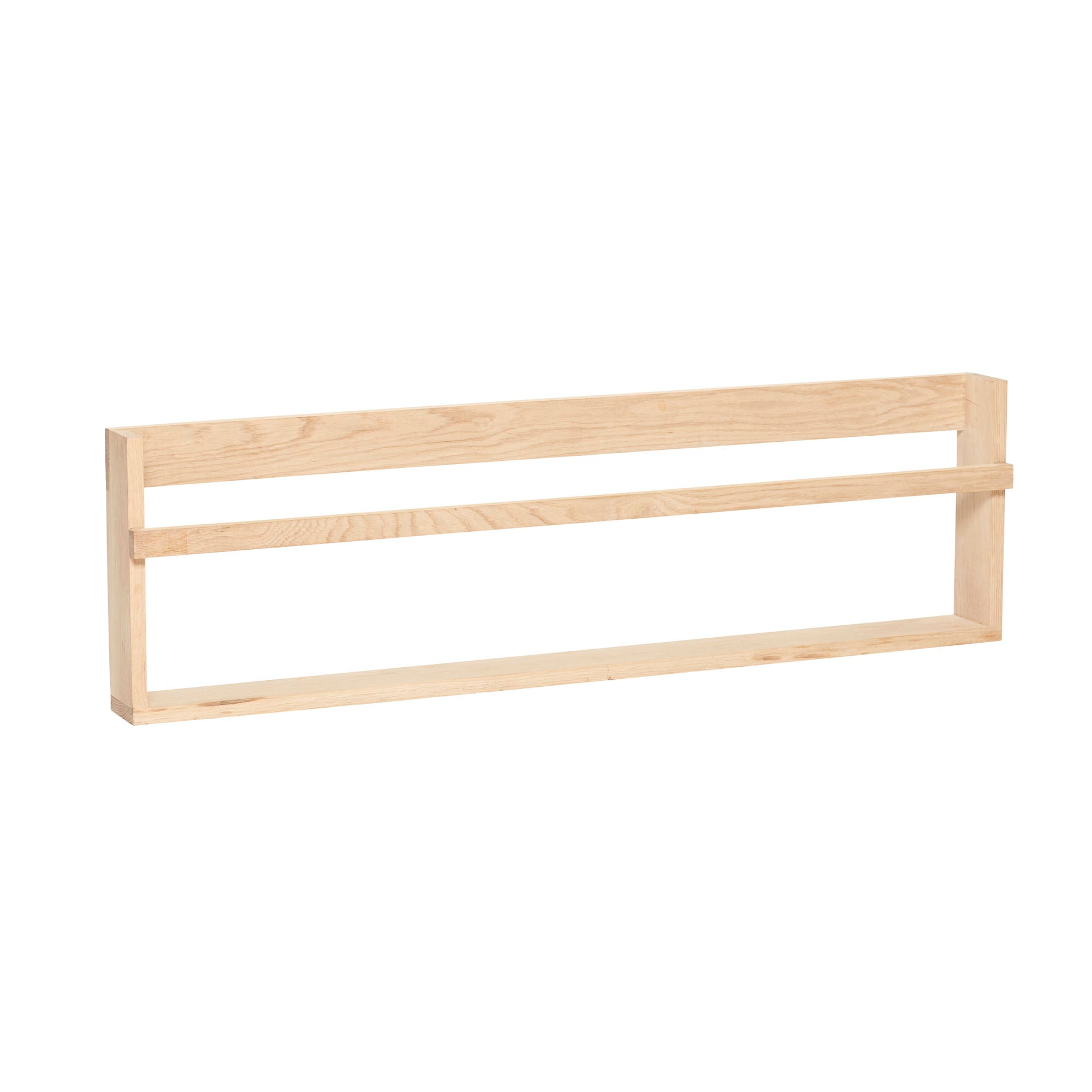 Display Wall shelf Natural - 110x9xh32cm