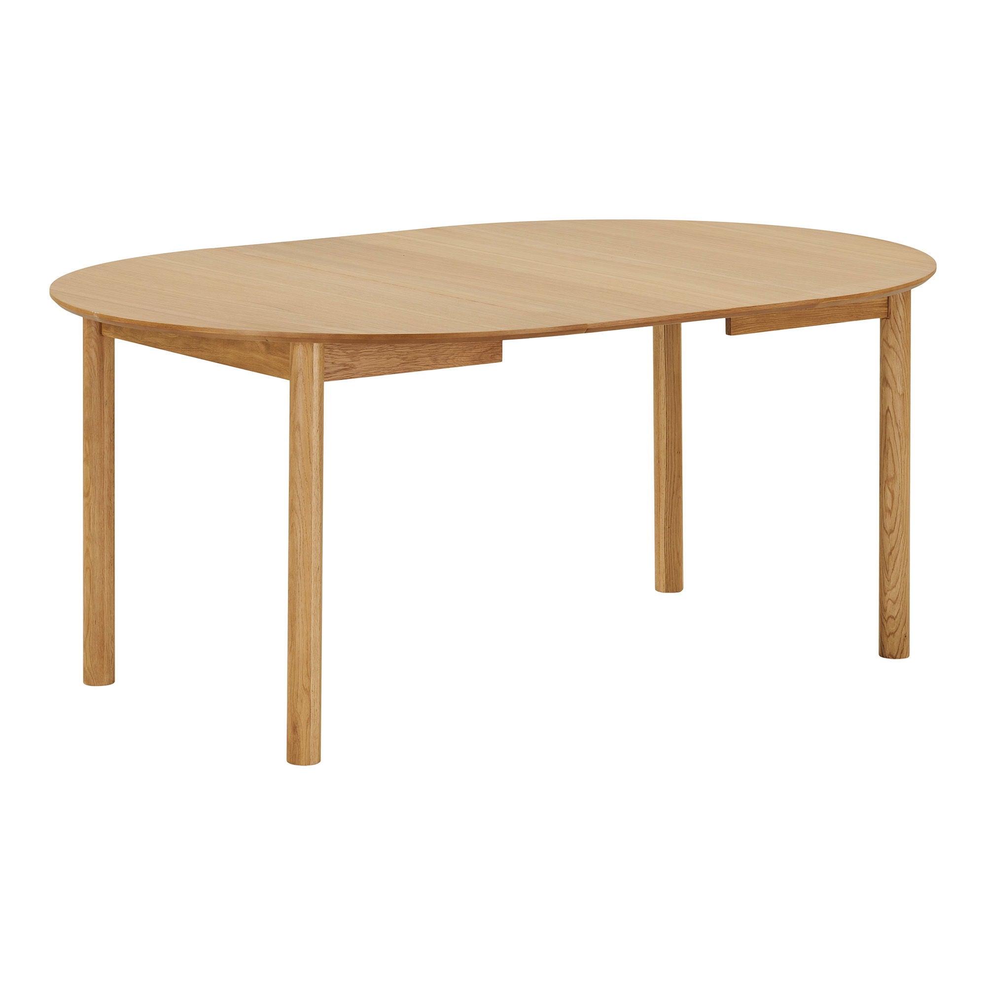 Bundaberg Dining Table - Dining Table, Oak Fines, incl. Additional plates Ø120x120-170-220x75 cm