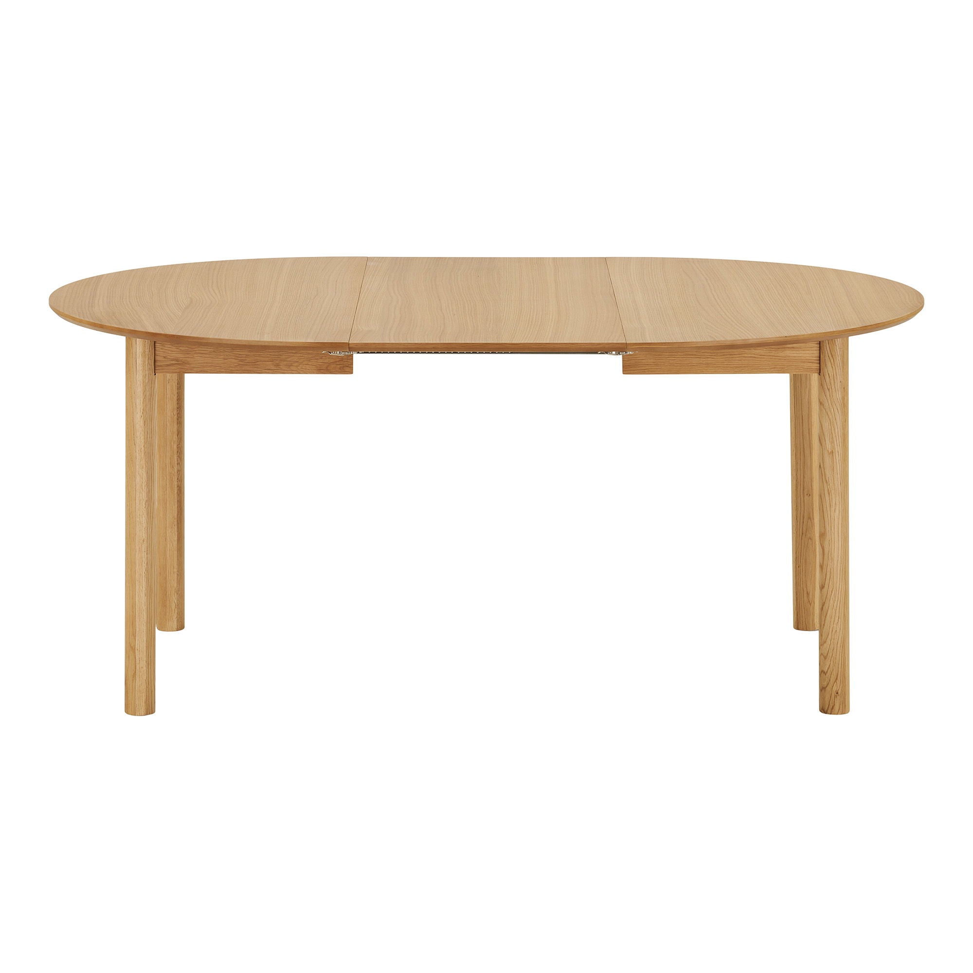 Bundaberg Dining Table - Dining Table, Oak Fines, incl. Additional plates Ø120x120-170-220x75 cm