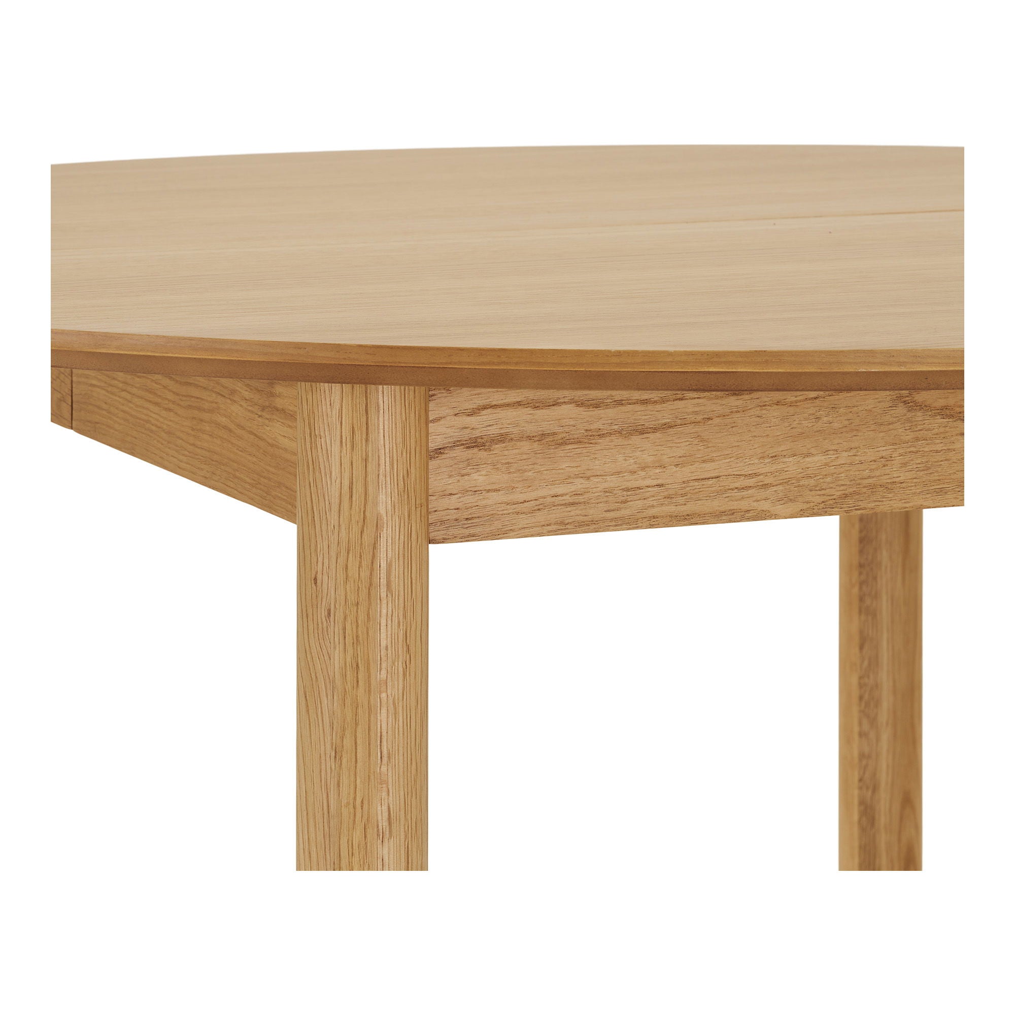 Bundaberg Dining Table - Dining Table, Oak Fines, incl. Additional plates Ø120x120-170-220x75 cm