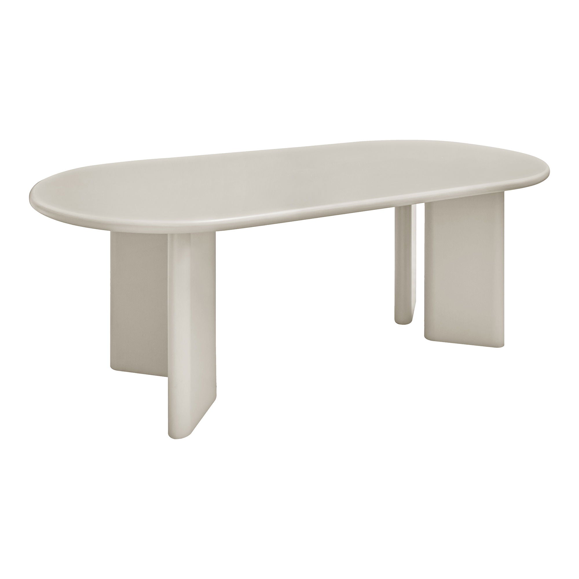 Dining table, sand 100x220x75 cm