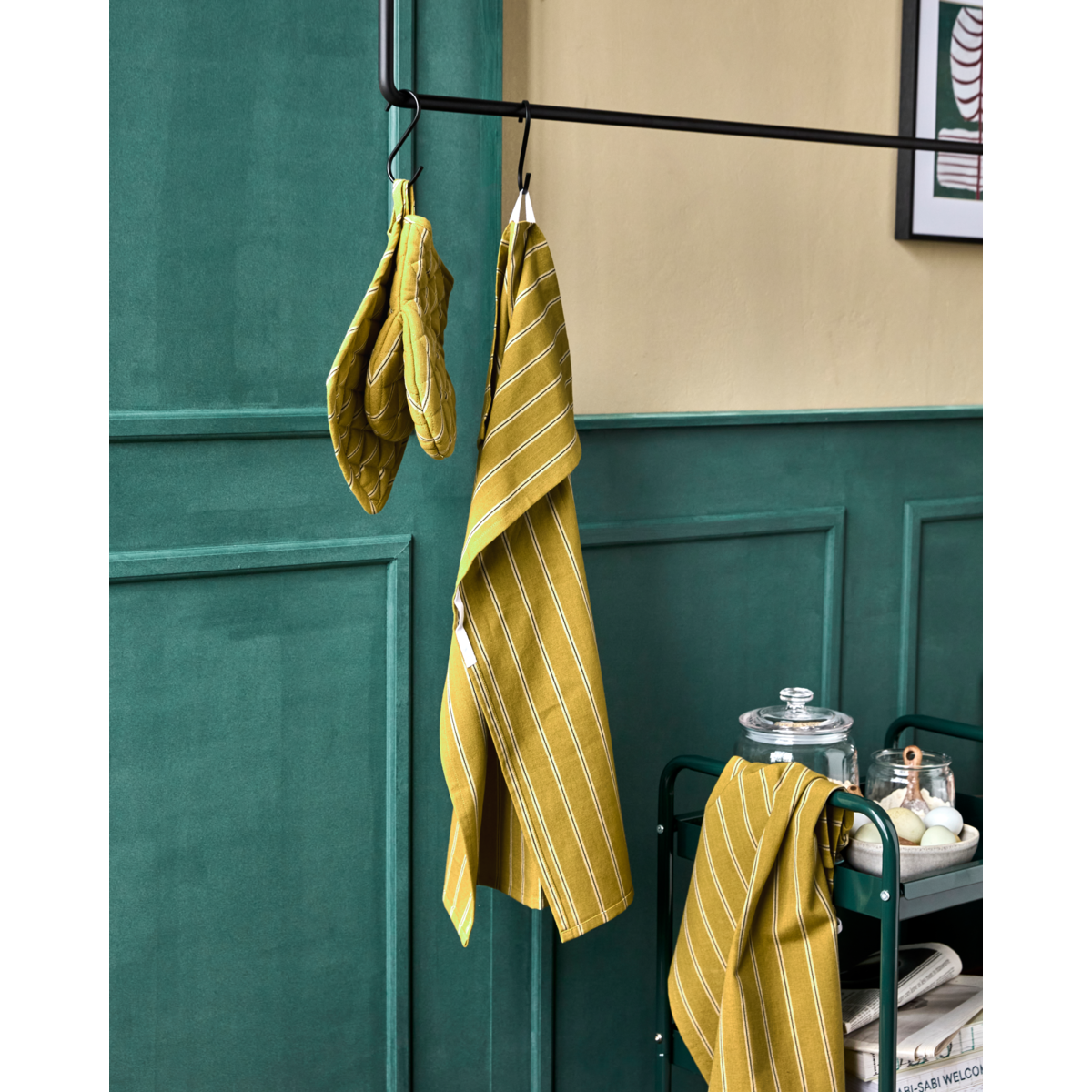 Wipes, HDCook, mustard yellow