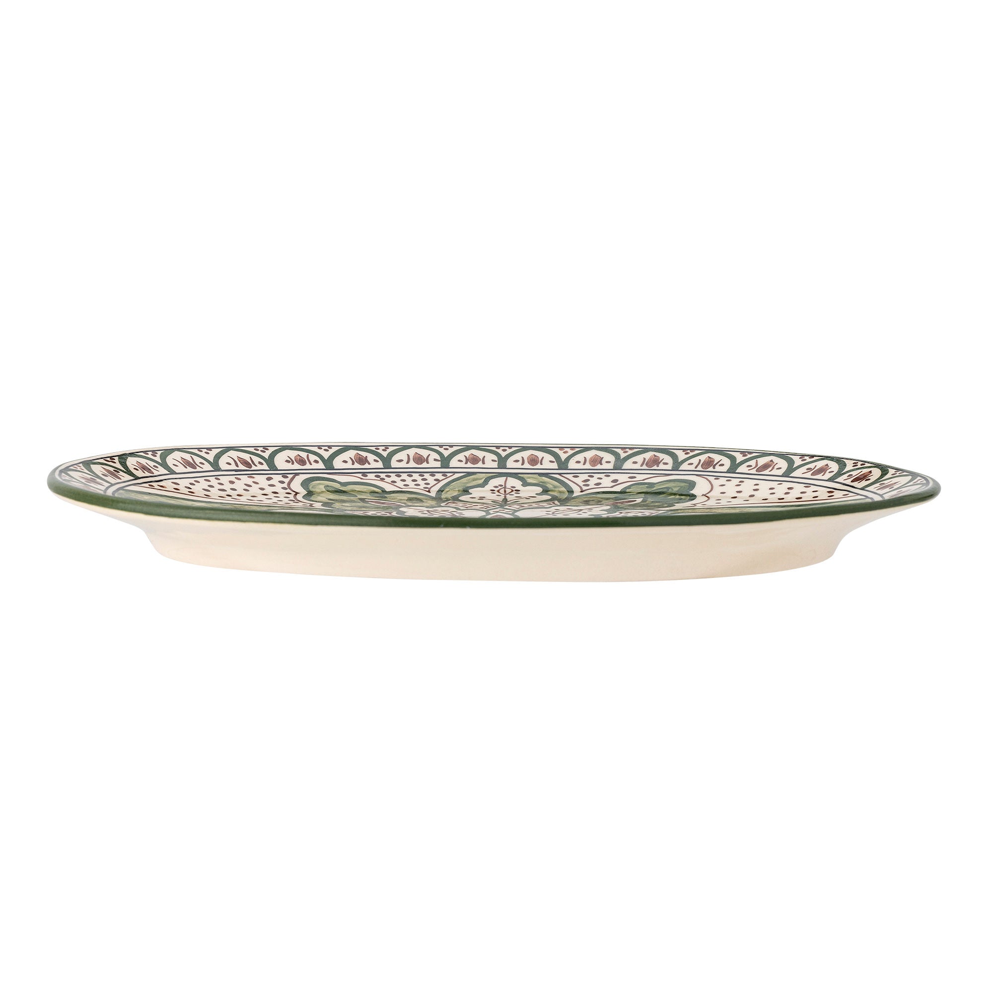 Creative Collection Karlie Serving Dish, Green, Stoneware
