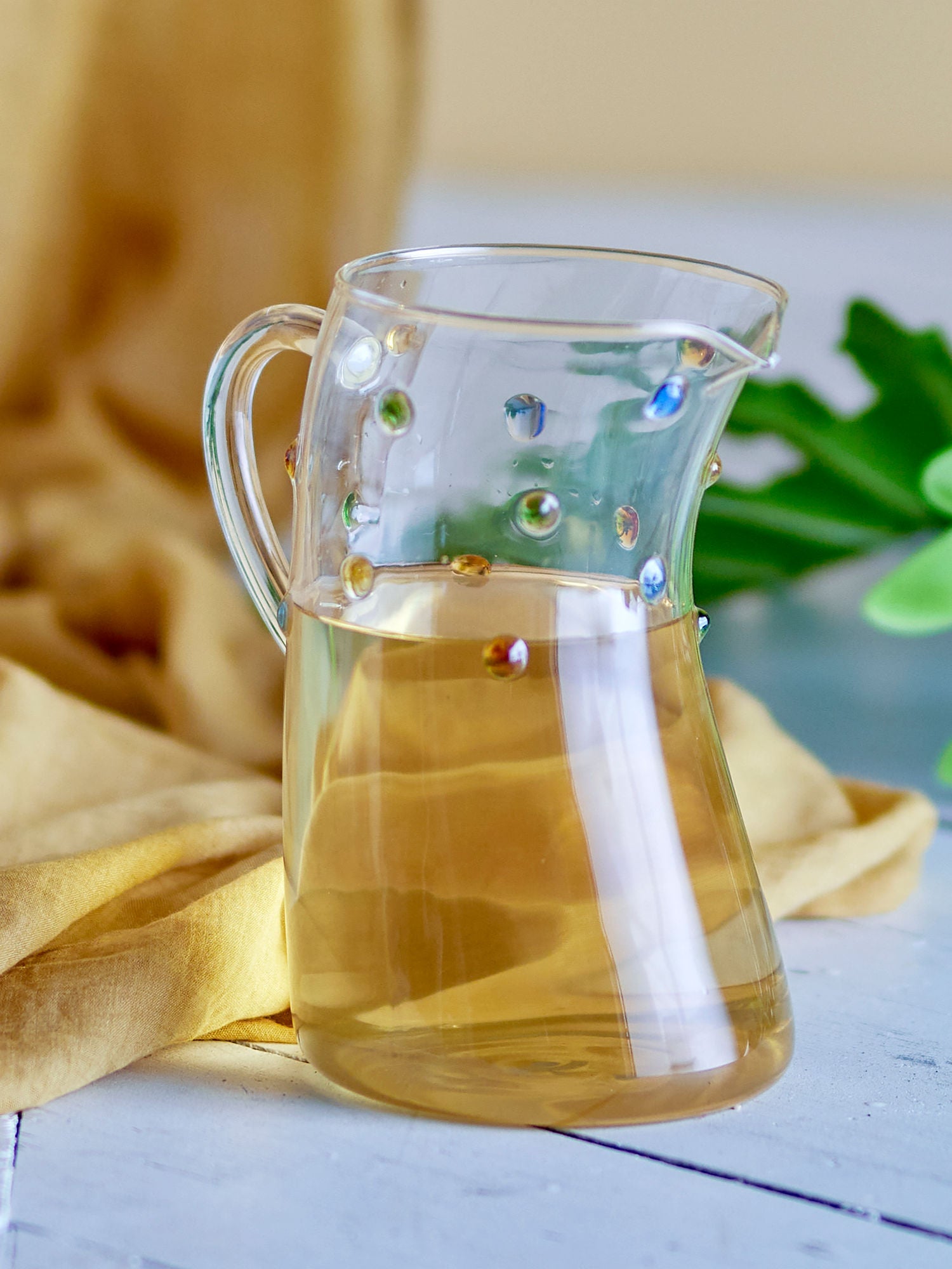 Bloomingville Thalia pitcher, clear, glass