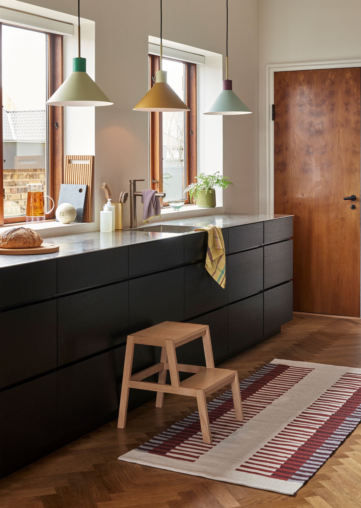 Hübsch Crayon Pendant Amber