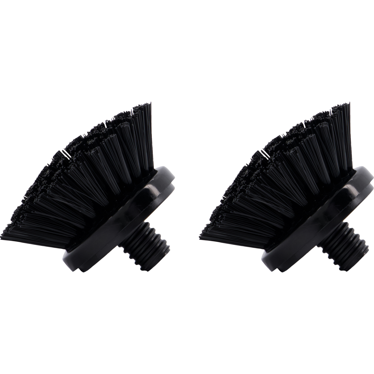 Interchangeable brush heads, black