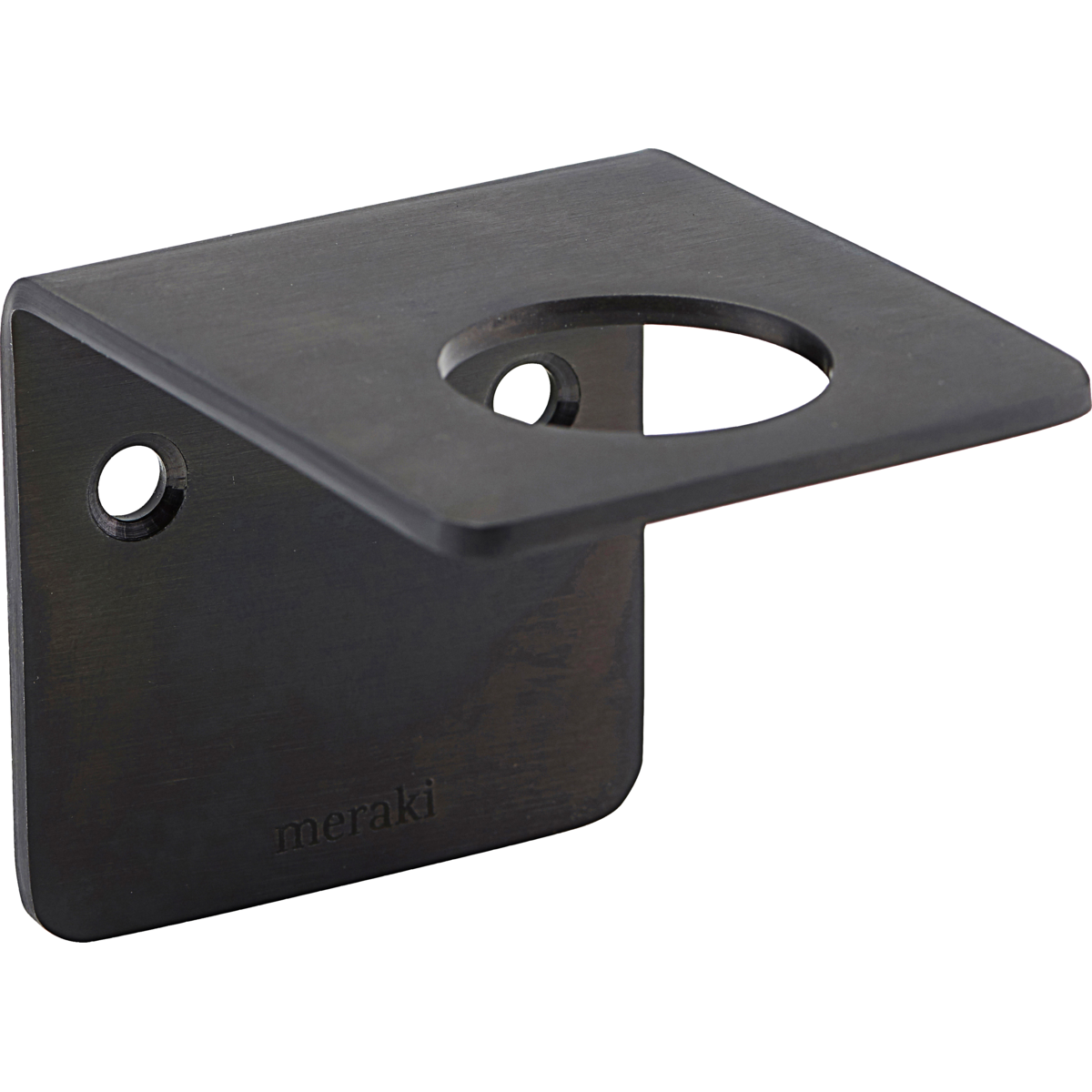 Wall hanging, Brushed black finish