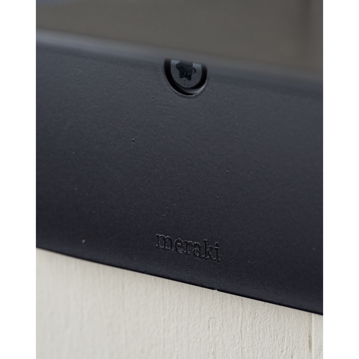 Wall hanging, Brushed black finish