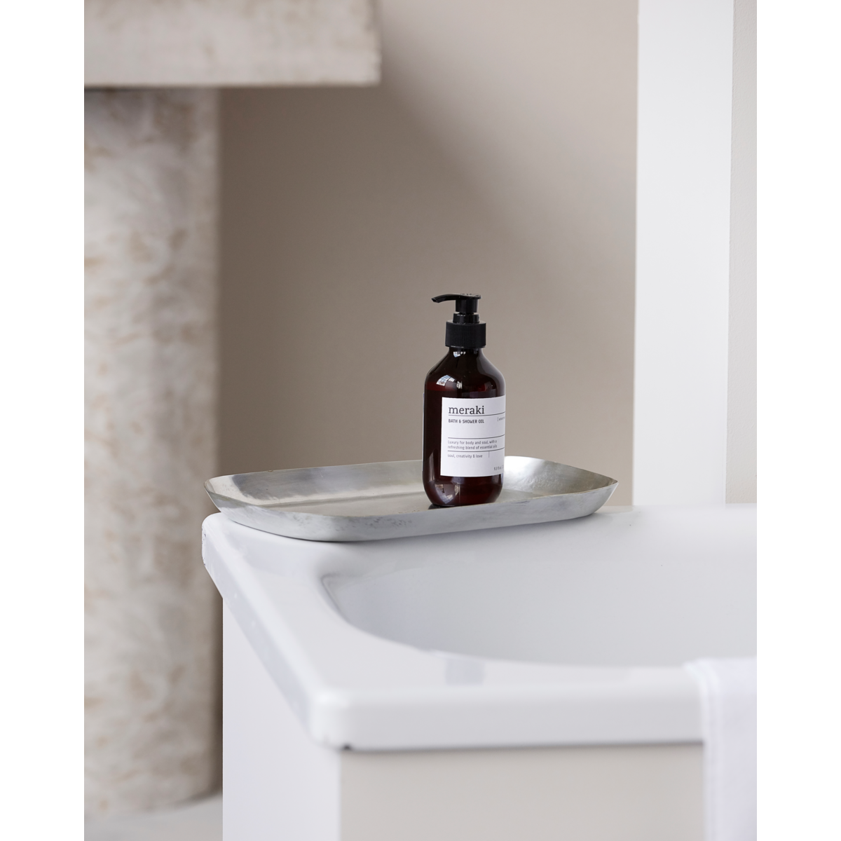 Bath & Shower Oil, Velvet Mood, Brown