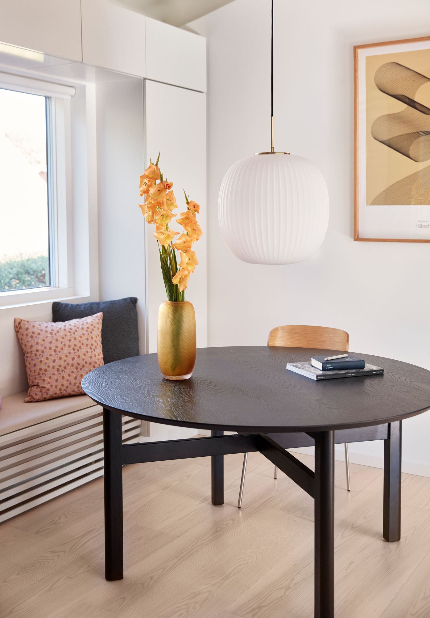 Hübsch serene pendant Ø42 white