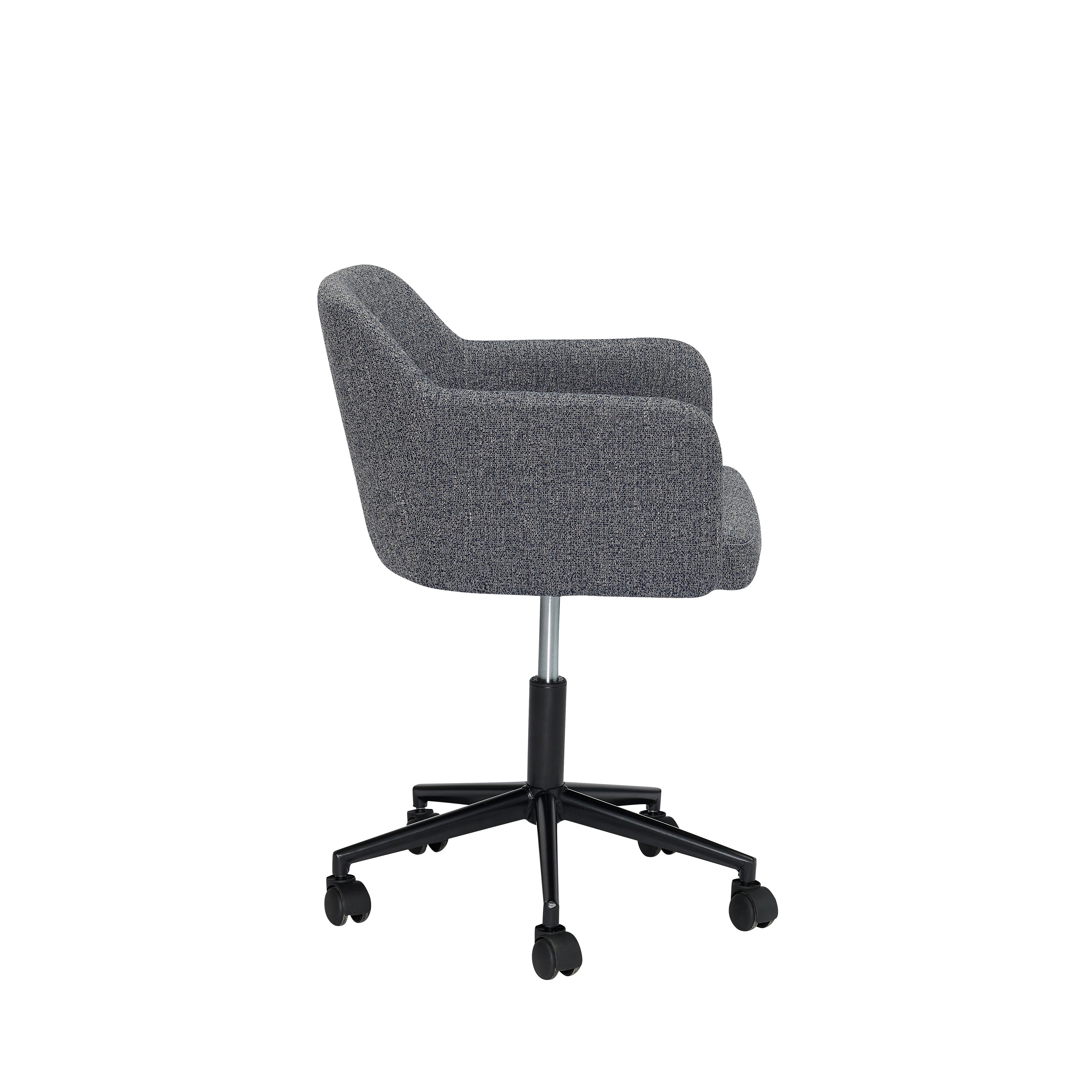Rest Office Chair Dark Gray - 55x58xh73/83cm