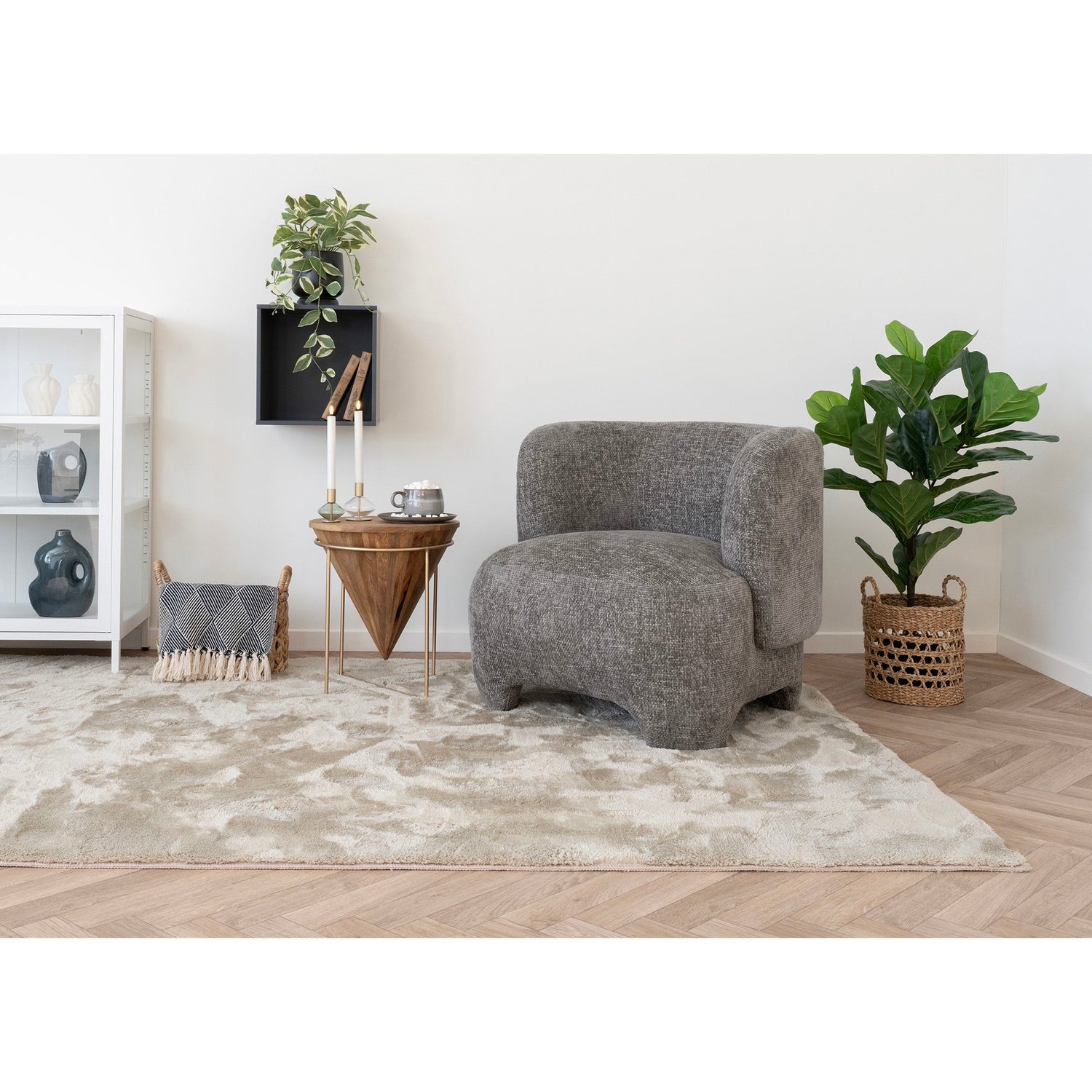 Plaid, blue<br>130x180 cm