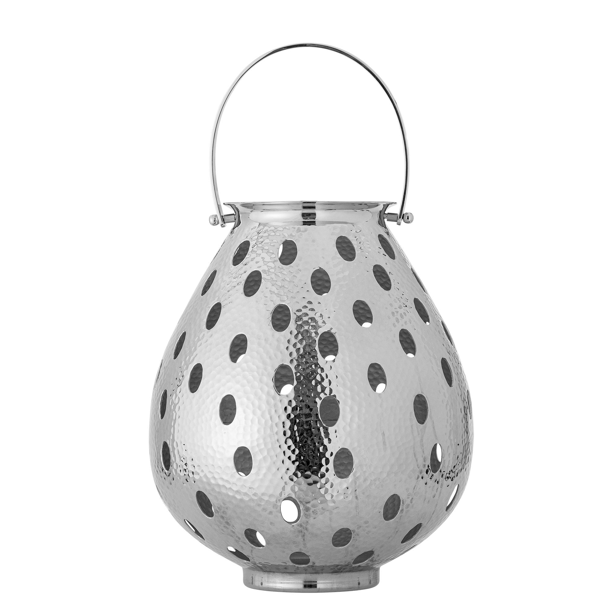 Bloomingville Maika lanterns, silver, aluminum