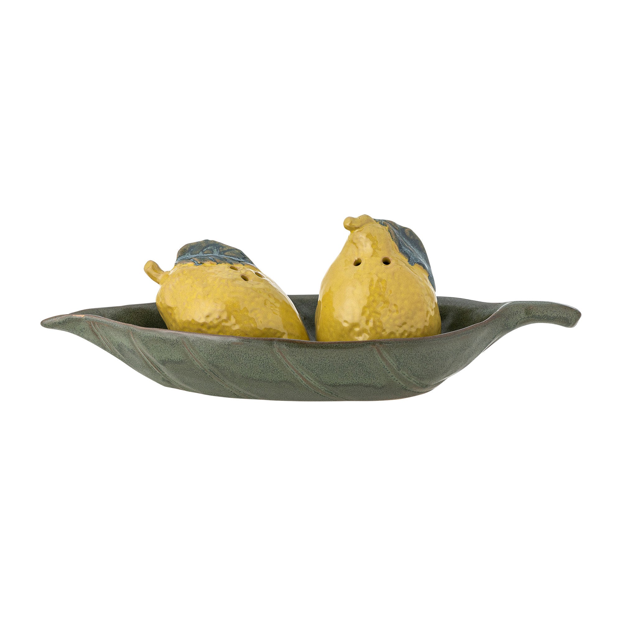 Creative Collection Limone Salt & Pepper Set, Yellow, Stoneware