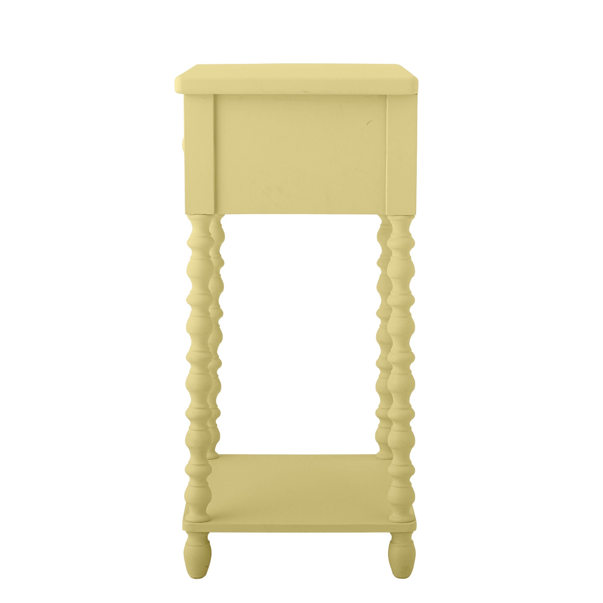 Bloomingville Salino Side Table, Yellow, Pine