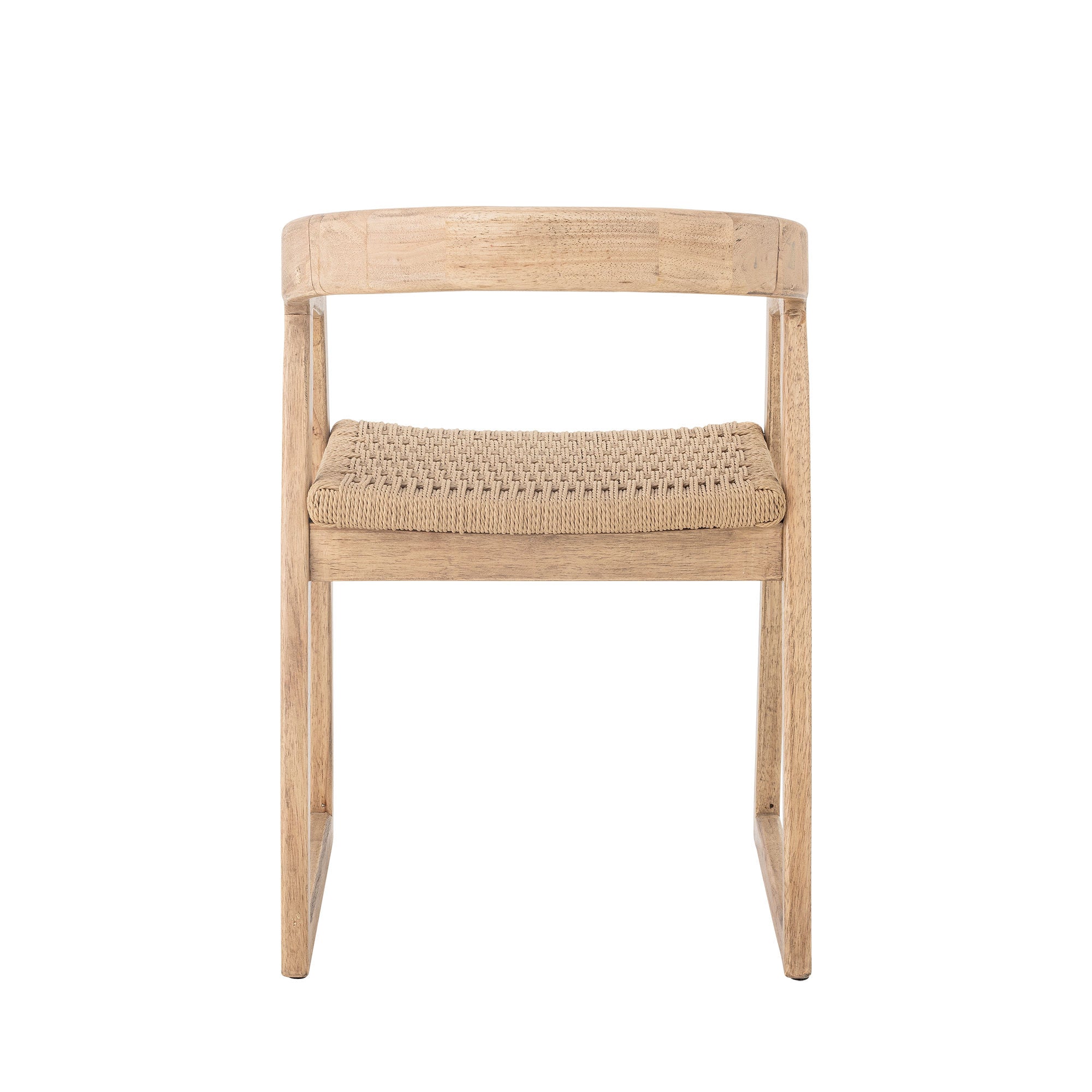Creative Collection Serrone Dining Chair, Nature, Rubber Wood