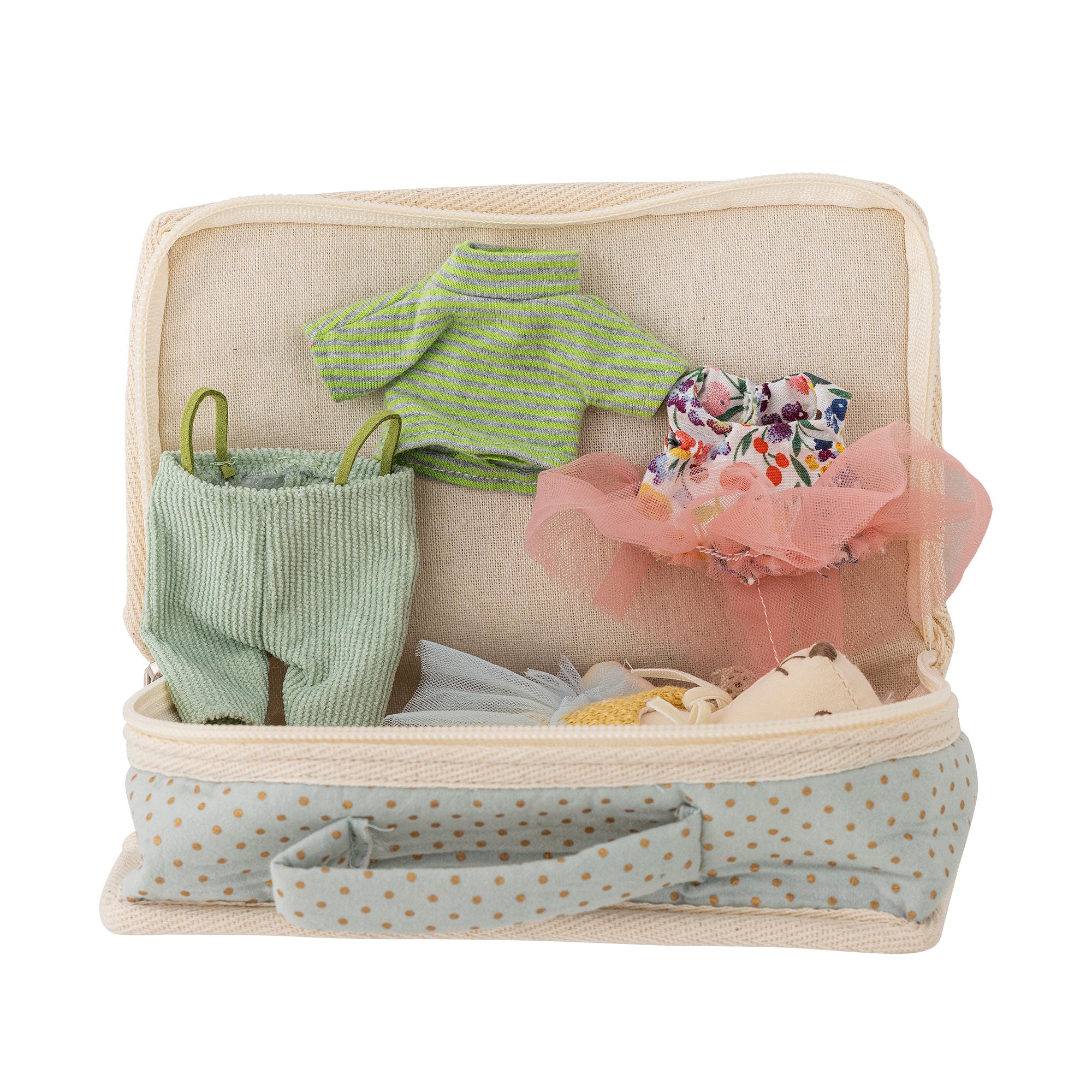 Bloomingville Mini Lara doll, brown, polyester