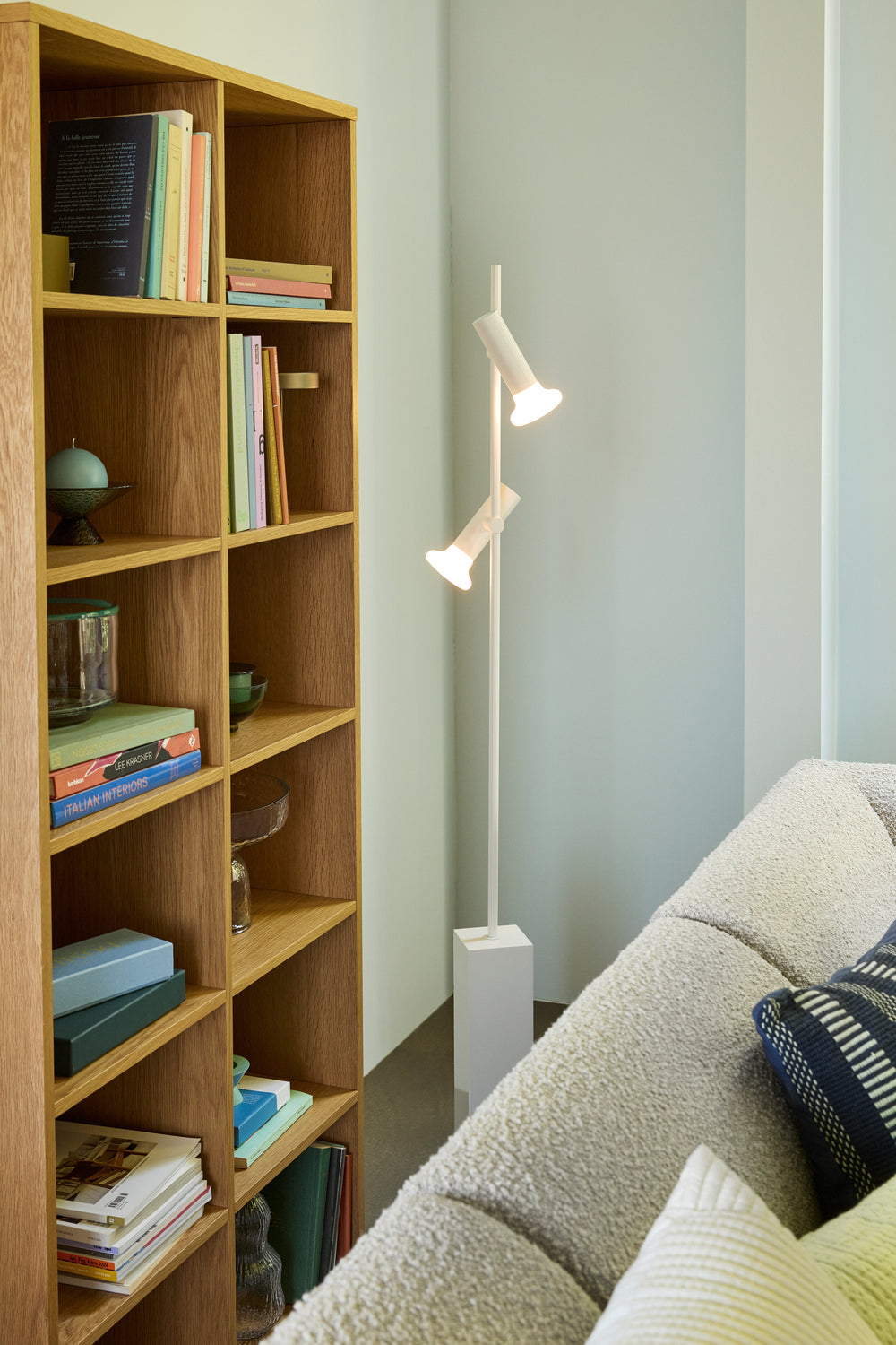 Disco Bookcase Large Natural - 80x30xh180cm