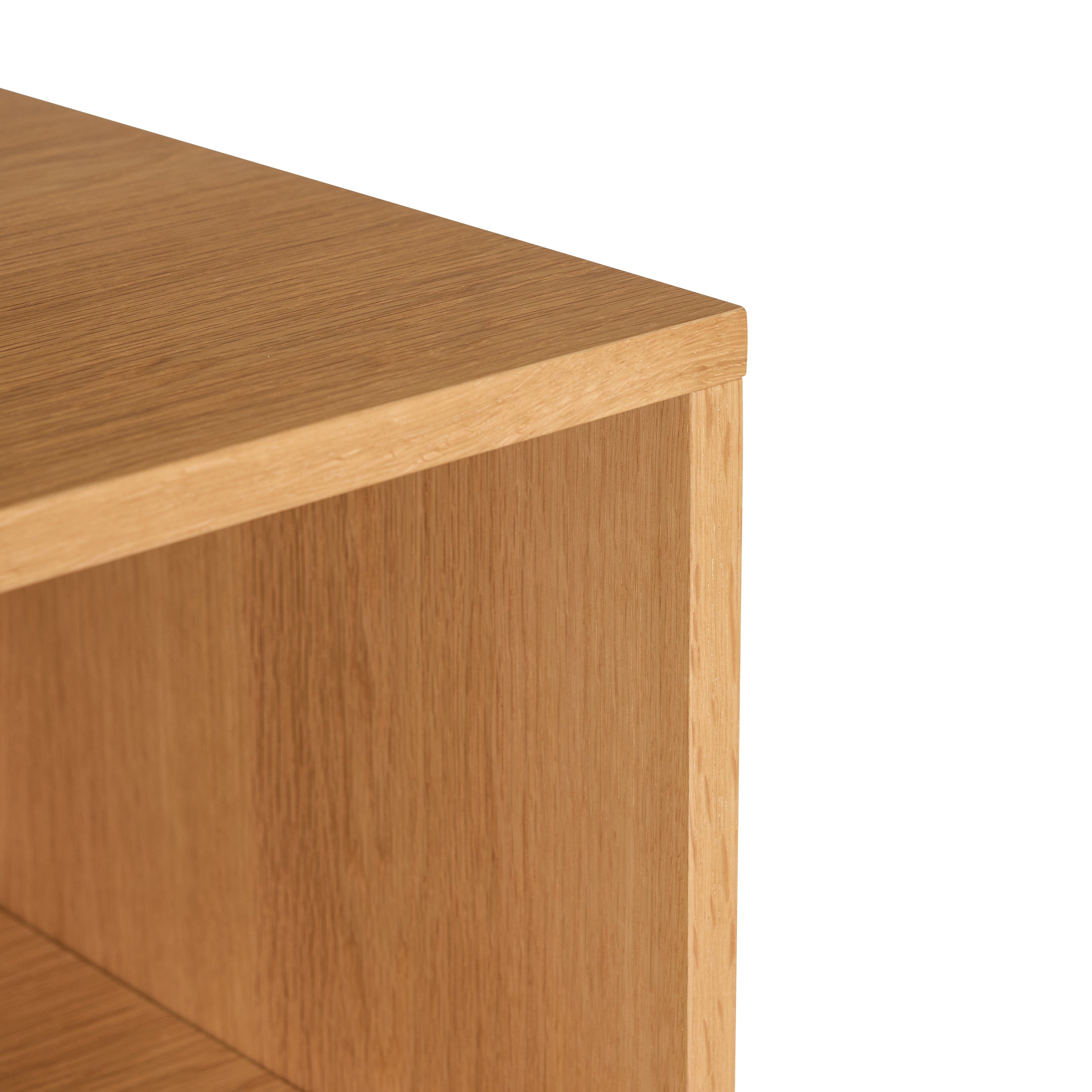 Disco Bookcase Small Nature - 80x30xh95cm