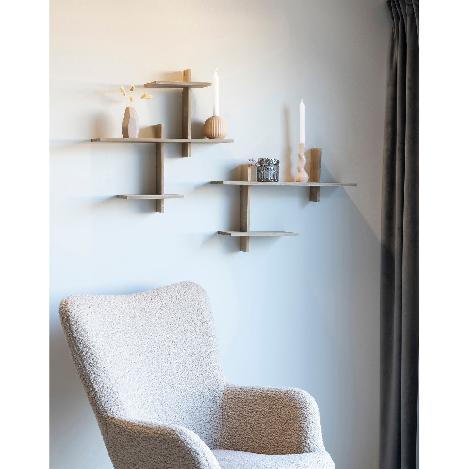 fyrretræ 60x15x44 cm