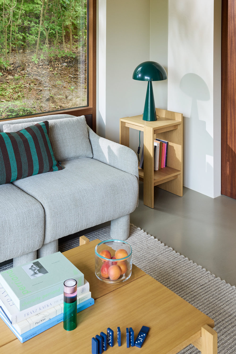 Elegance Sofa Light green - 224x73xH74