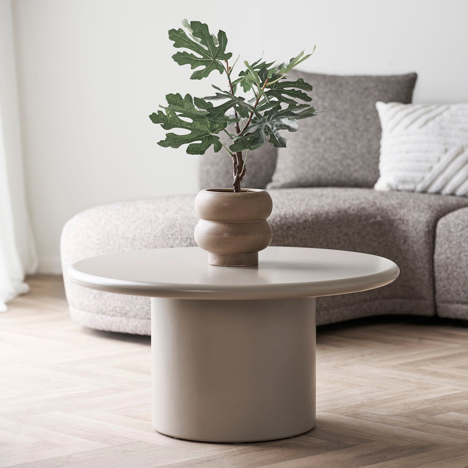 Herb Pot - Herbal Pot, Ceramics, Brown Ø19x17.5 cm