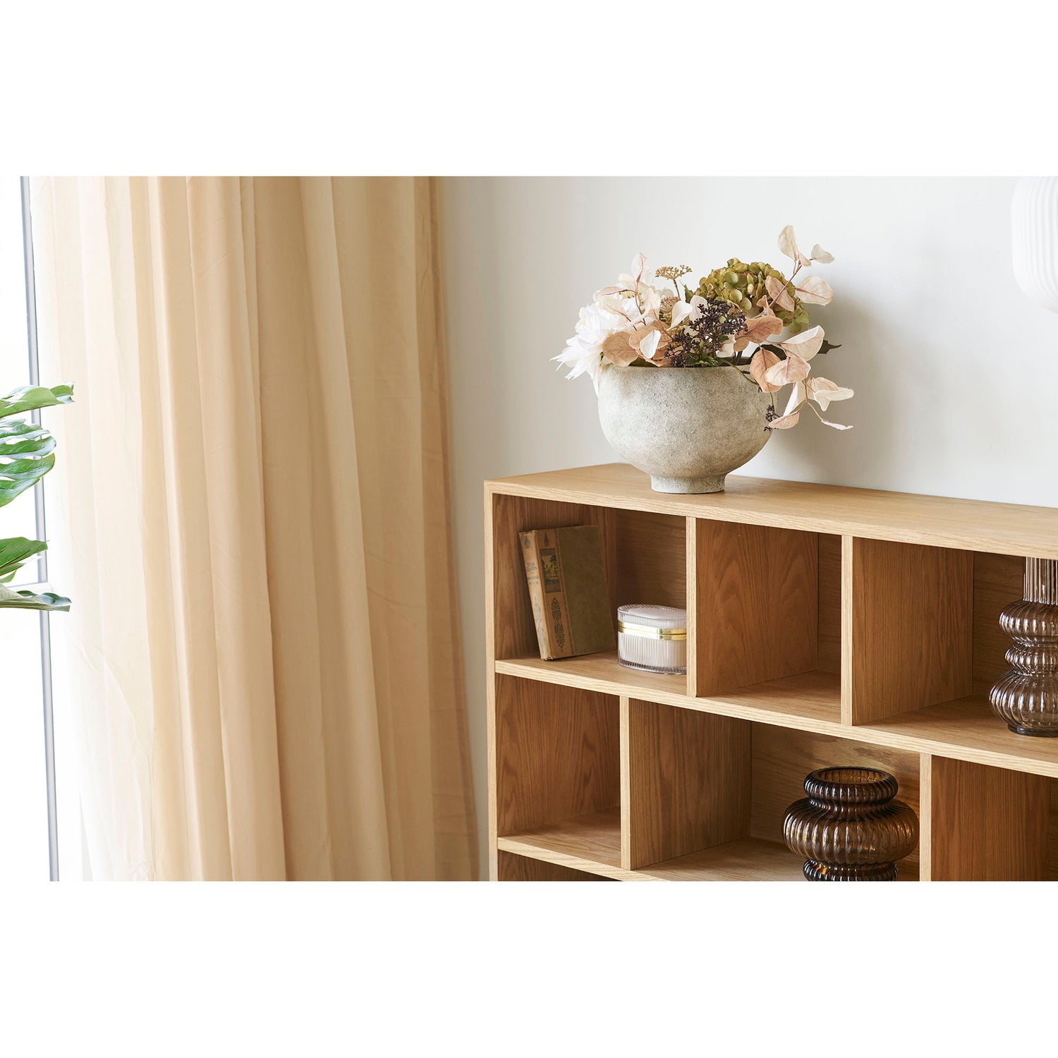 Herbal pot - herbal pot, ceramics, gray, Ø26x19.5 cm