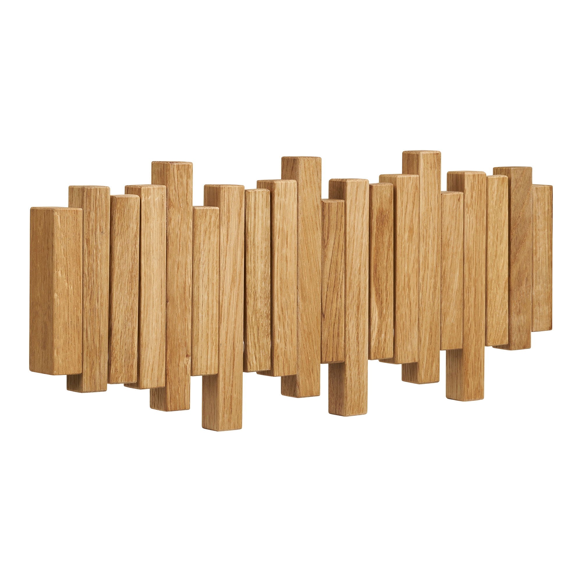 Caltra hooks - hooks, oak, nature 3x40x18 cm