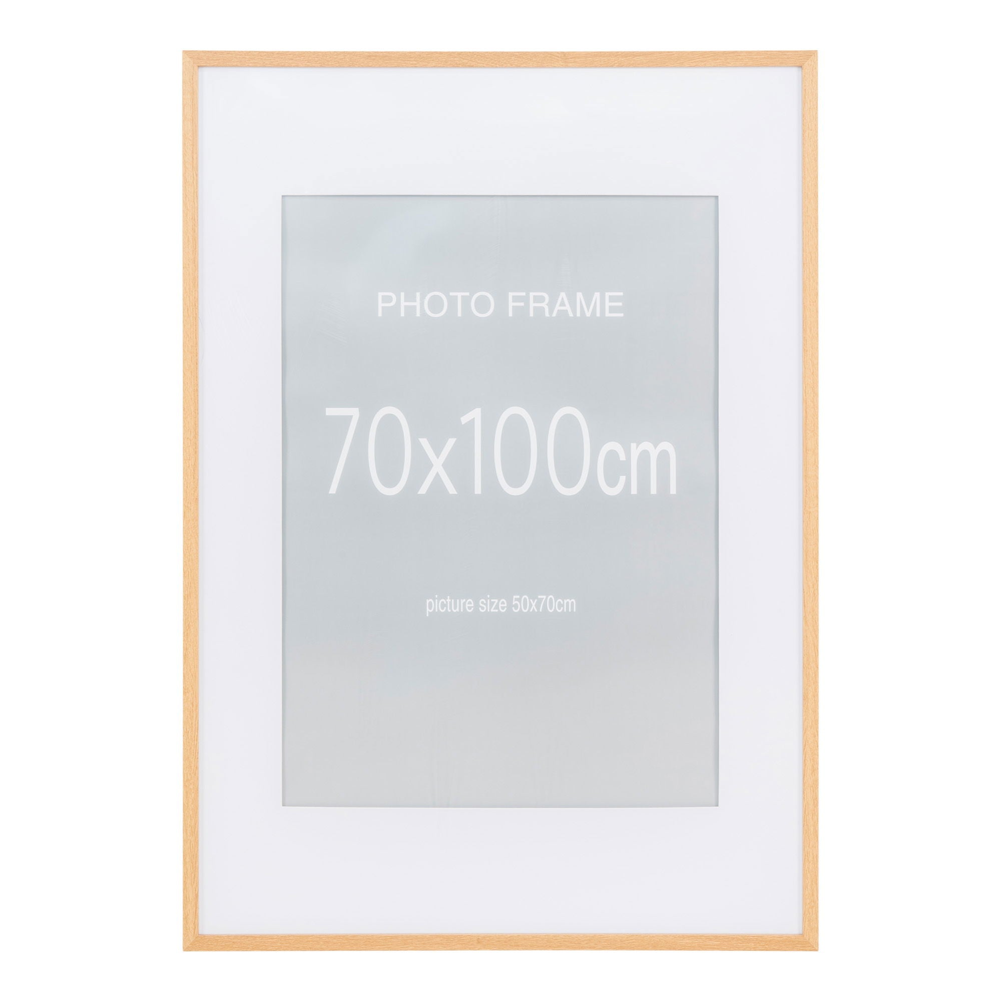Marbella Frame Display - Frame Display, 7 pcs. Black and 8 pcs. Nature 70x100 cm