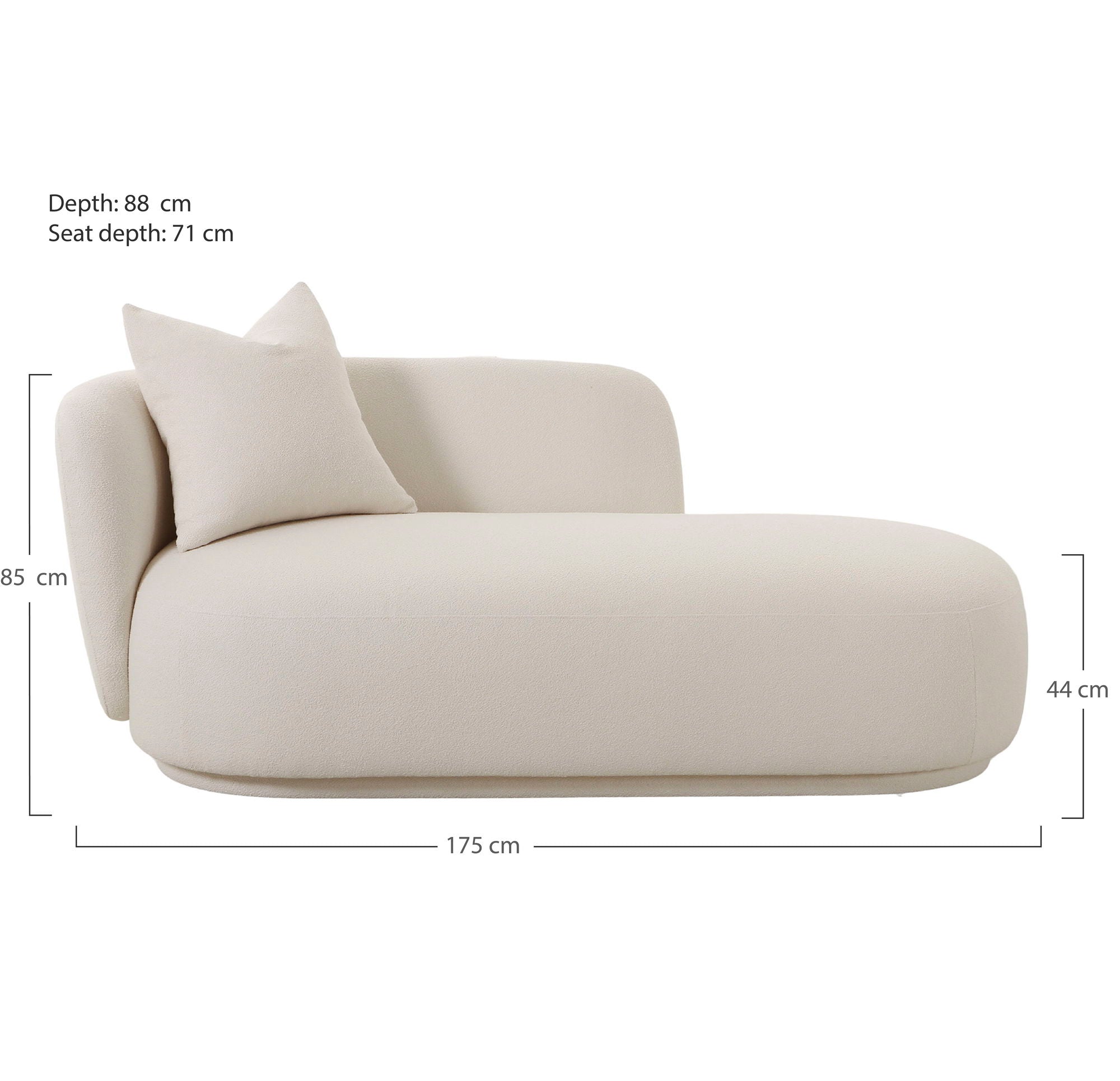 Mykonos Daybed - Daybed med pude