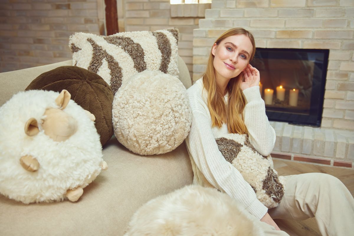 Cute Sheep Pillow| Ø28 cm