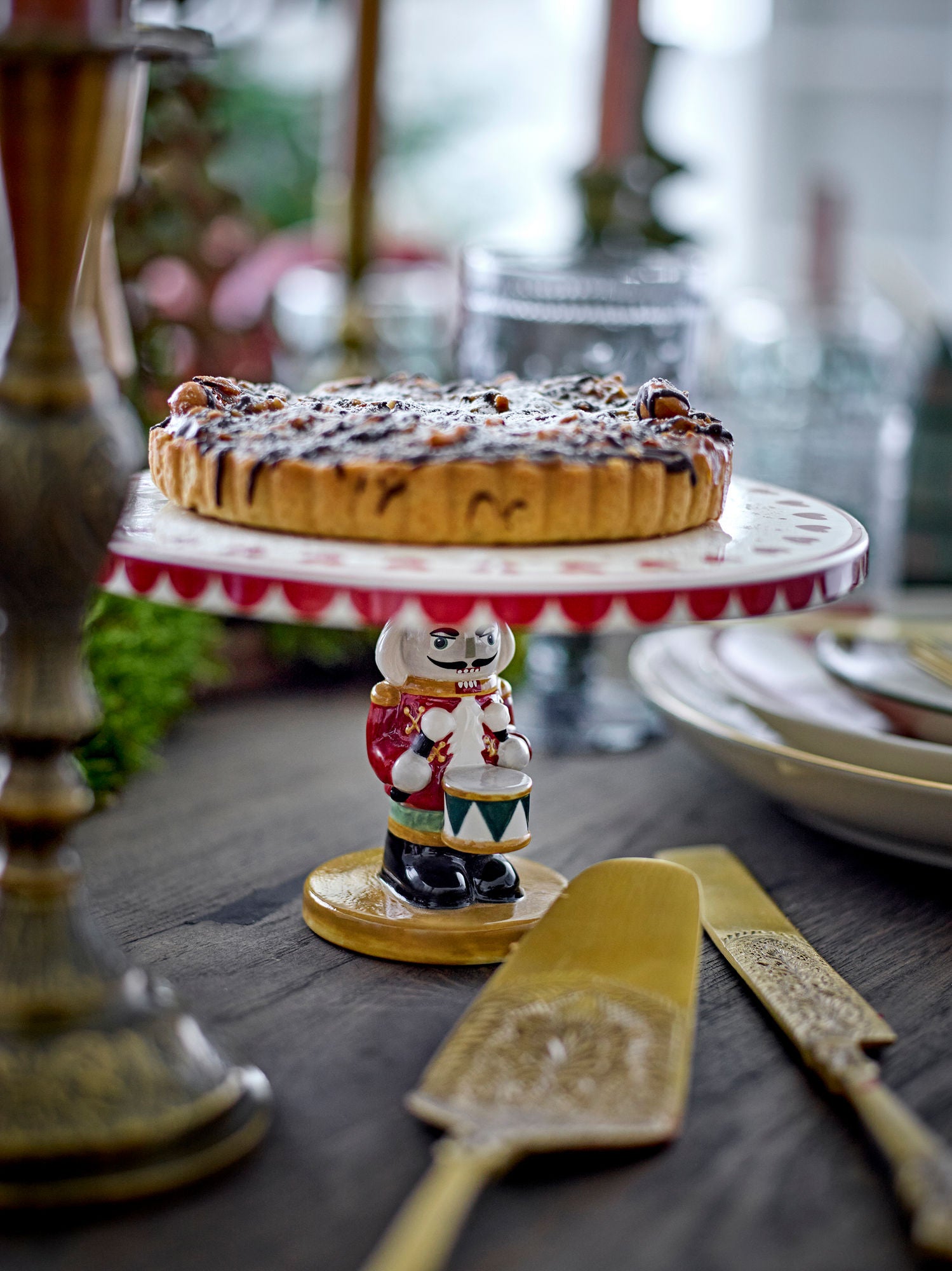 Bloomingville Kalima cake spade, brass, brass