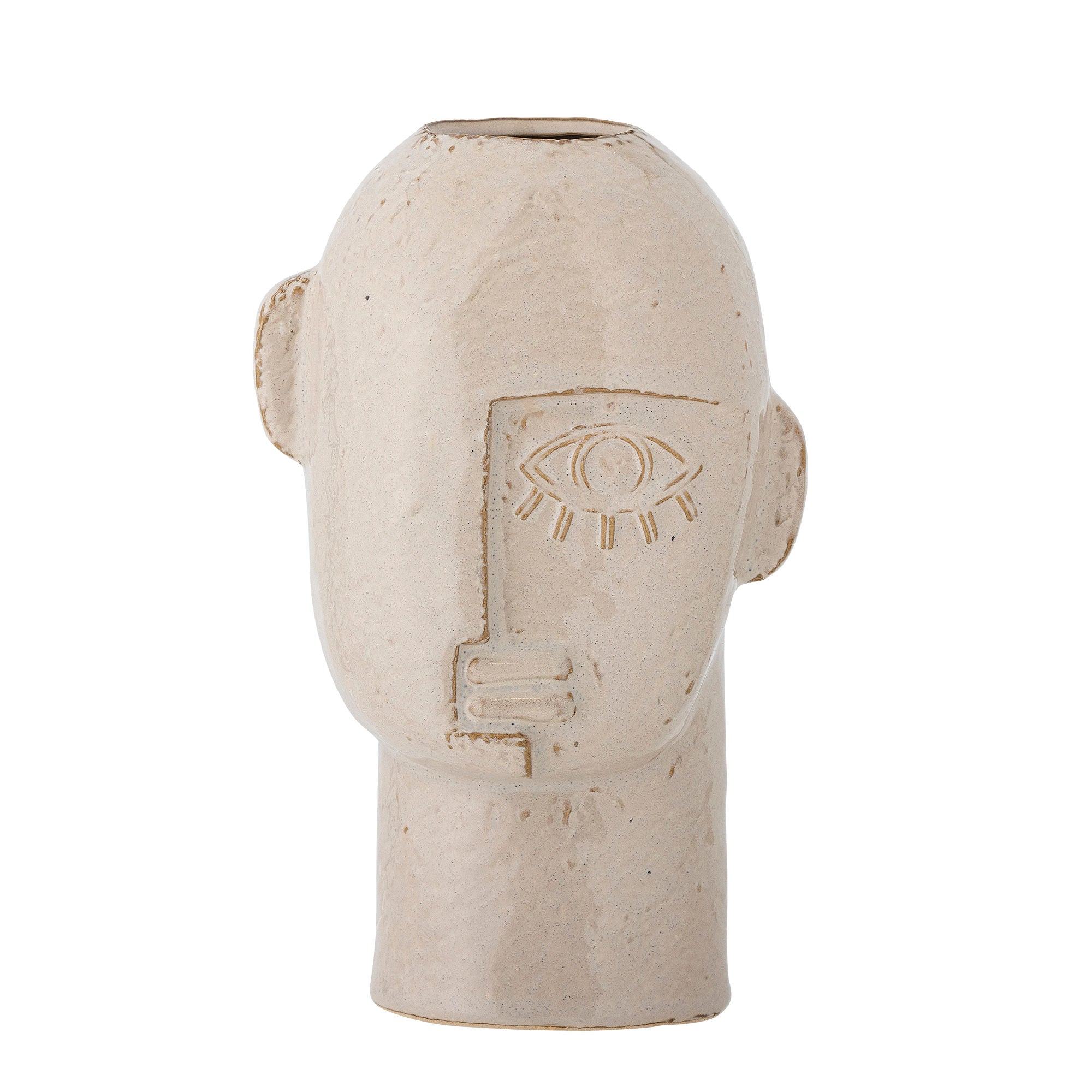 Bloomingville Lizzie Vase, Nature, Stoneware