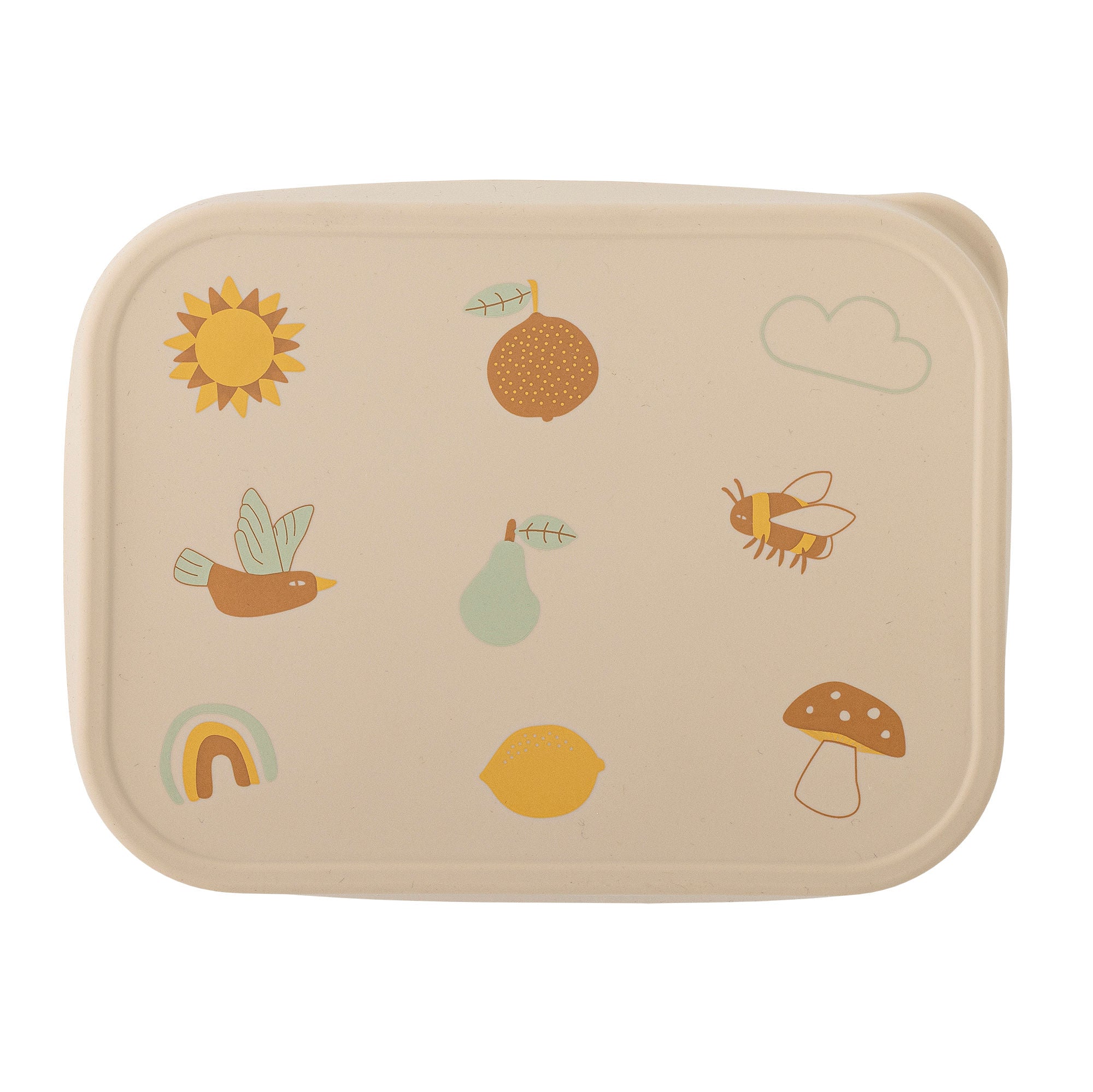 Bloomingville Mini Agnes lunch box, nature, stainless steel