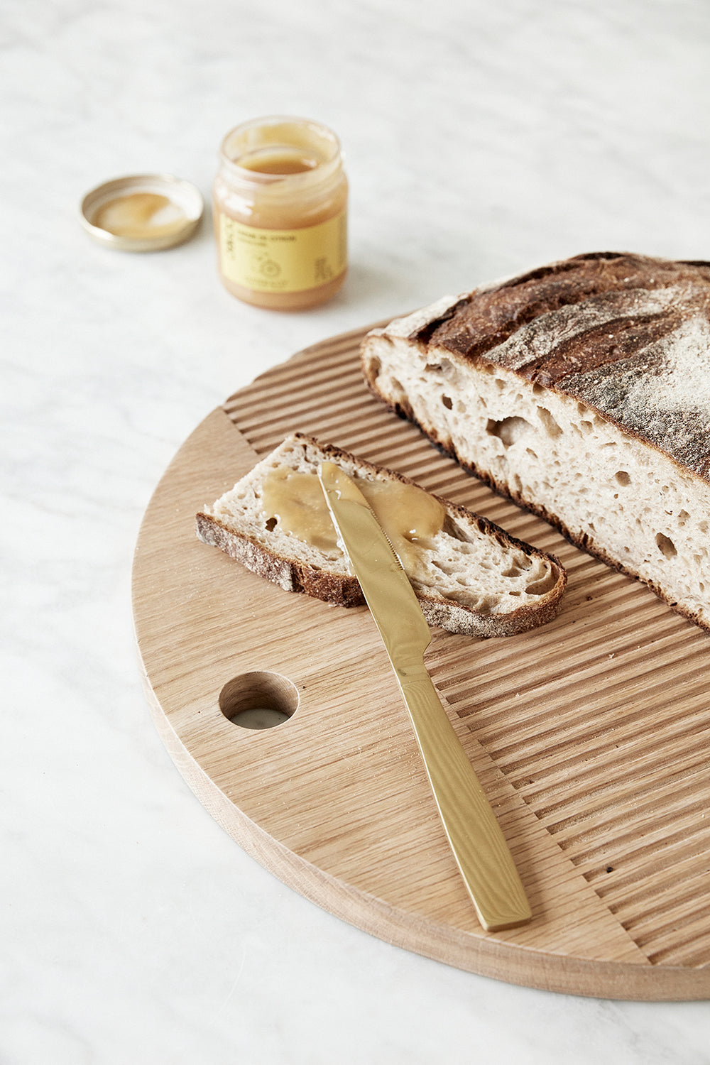 Monarch Cutting Boards Round Natural (set of 2) - ø33xh2, ø40xh2cm