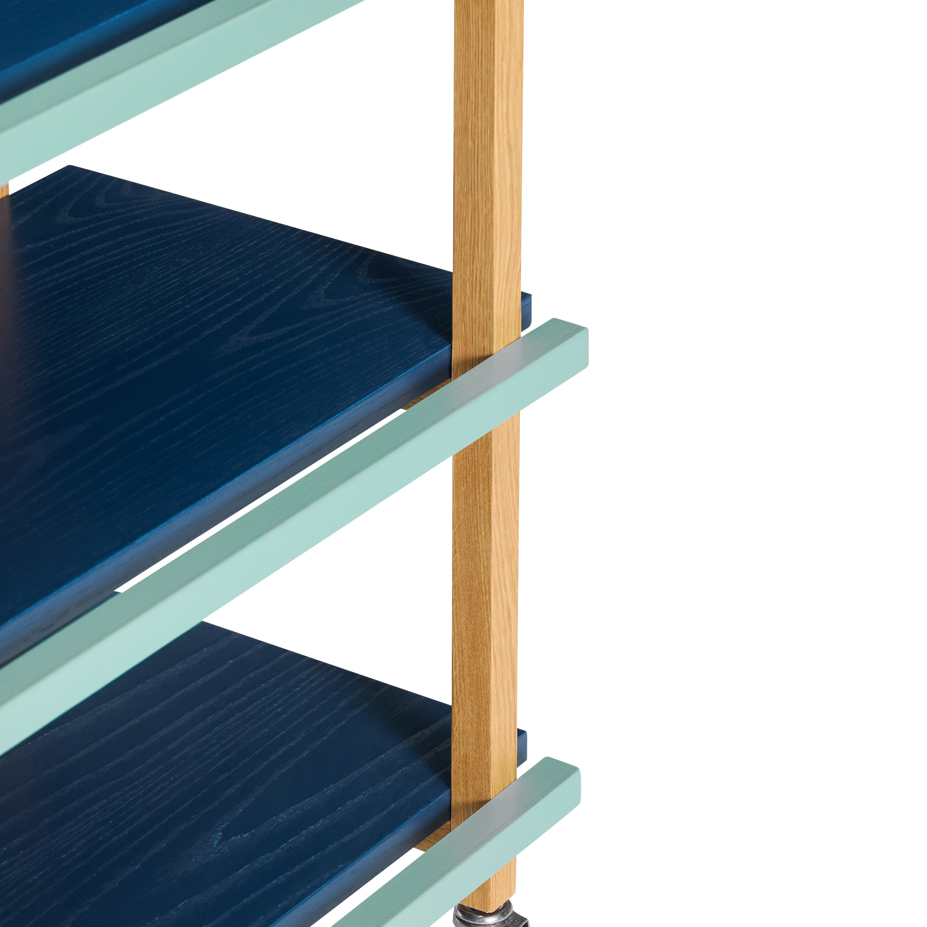 Crayon Rolling table Multi-colored - 70x38xh70cm